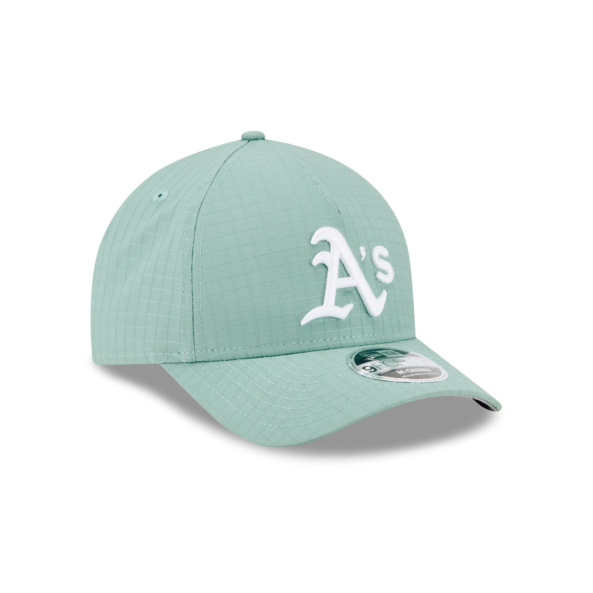 Athletics Green Ripstop 9FORTY M-Crown A-Frame Snapback Hat - Image 3