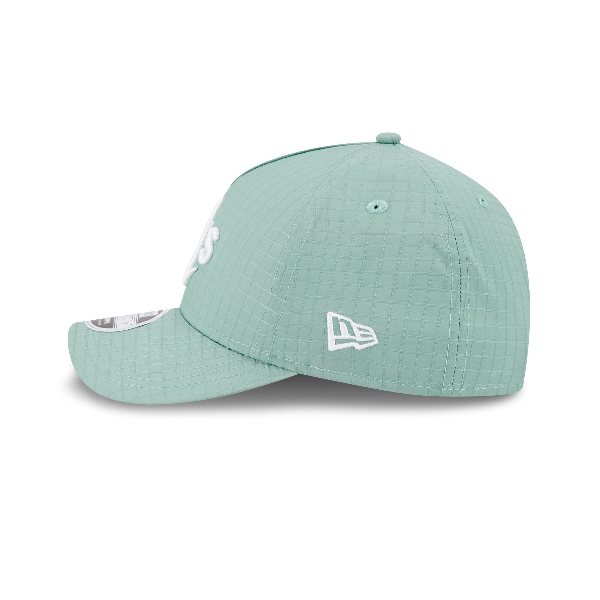 Athletics Green Ripstop 9FORTY M-Crown A-Frame Snapback Hat - Image 4
