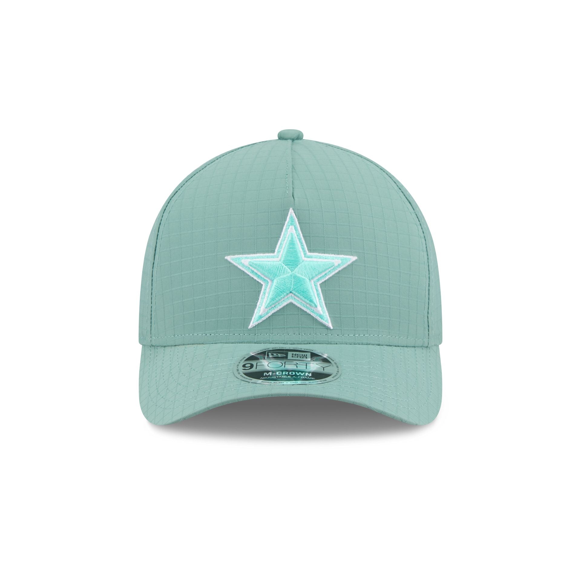 Dallas Cowboys Green Ripstop 9FORTY M-Crown A-Frame Snapback Hat - Image 2