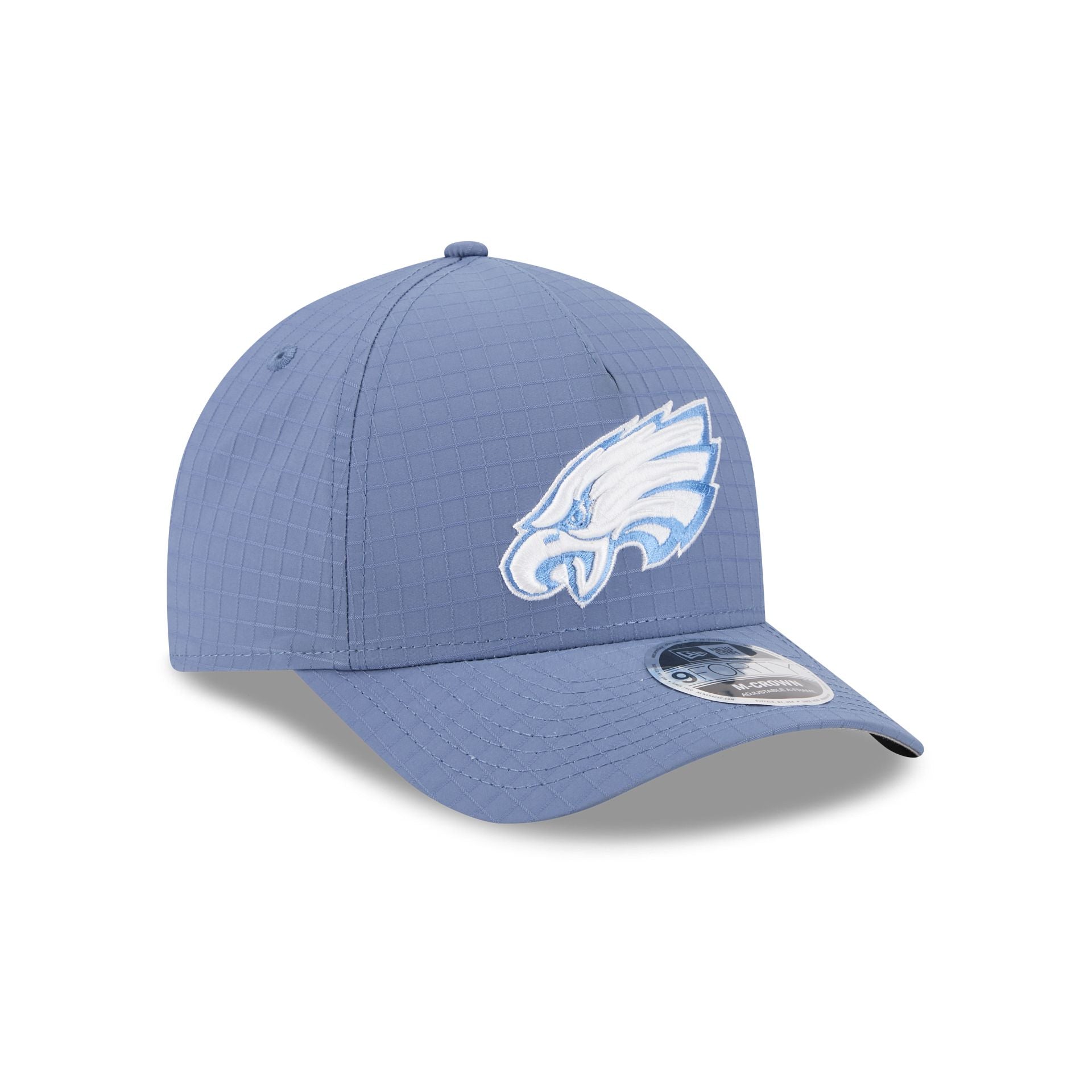 Philadelphia Eagles Blue Ripstop 9FORTY M-Crown A-Frame Snapback Hat - Image 3