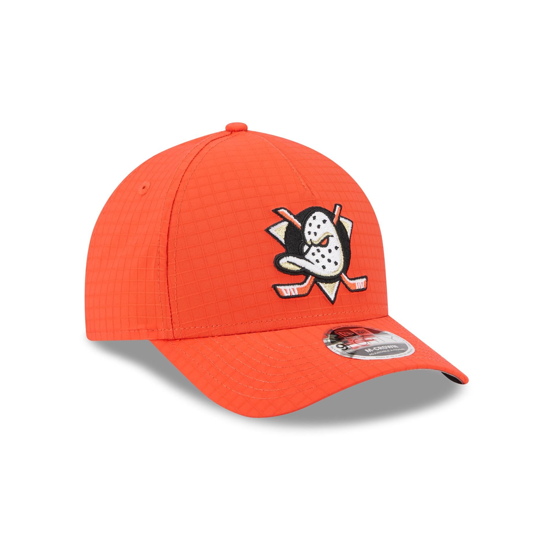 Anaheim Ducks Ripstop 9FORTY M-Crown A-Frame Snapback Hat - Image 3