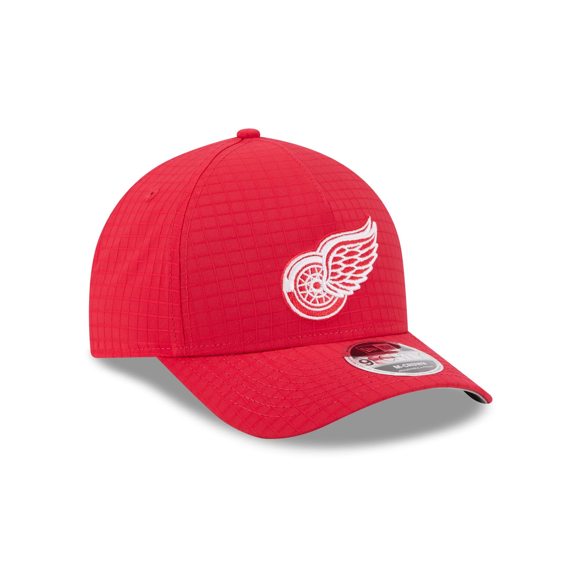 Detroit Red Wings Ripstop 9FORTY M-Crown A-Frame Snapback Hat - Image 3