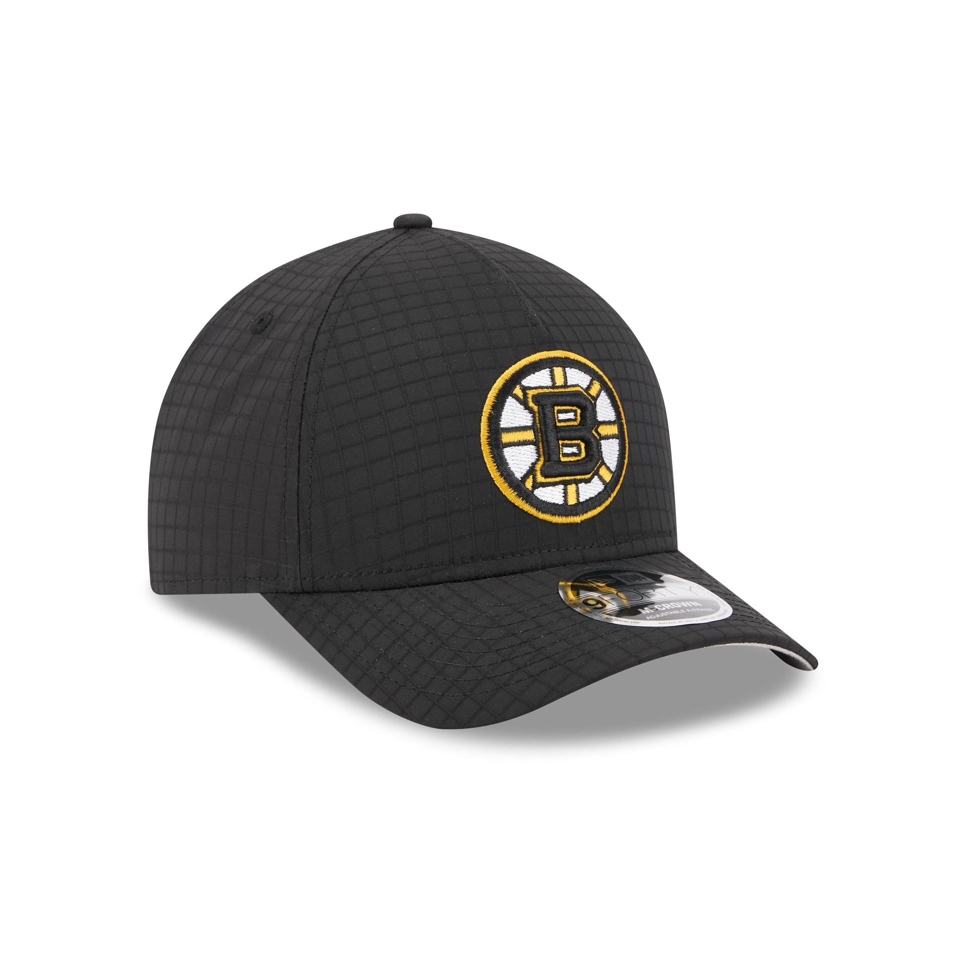 Boston Bruins Ripstop 9FORTY M-Crown A-Frame Snapback Hat - Image 3
