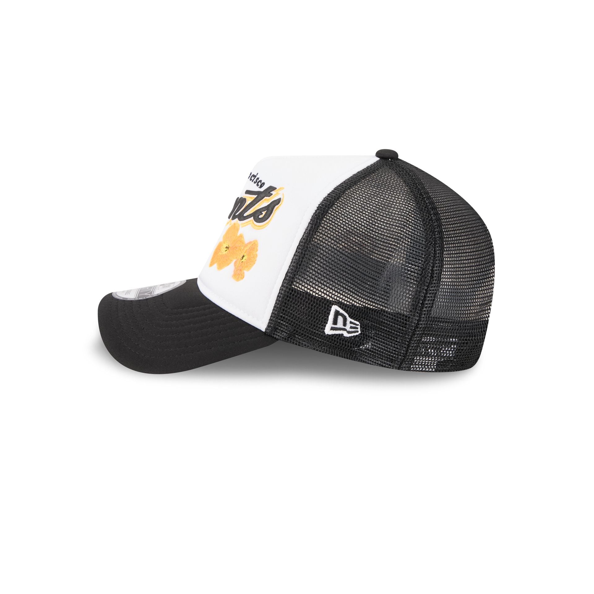 San Francisco Giants State Flower 9FORTY A-Frame Trucker Hat - Image 5