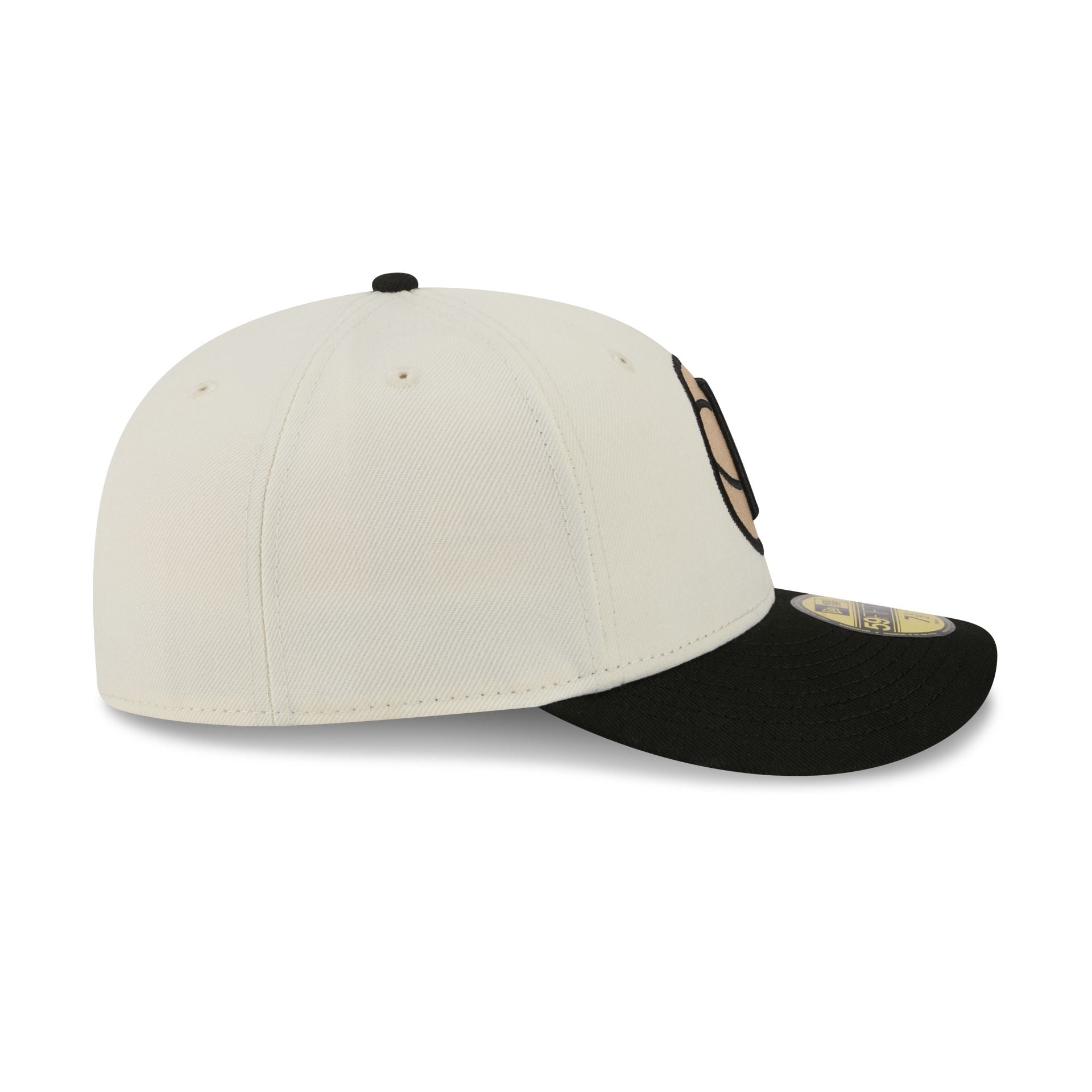 Brooklyn Nets Tonal Florals White 59FIFTY Fitted Hat - Image 5