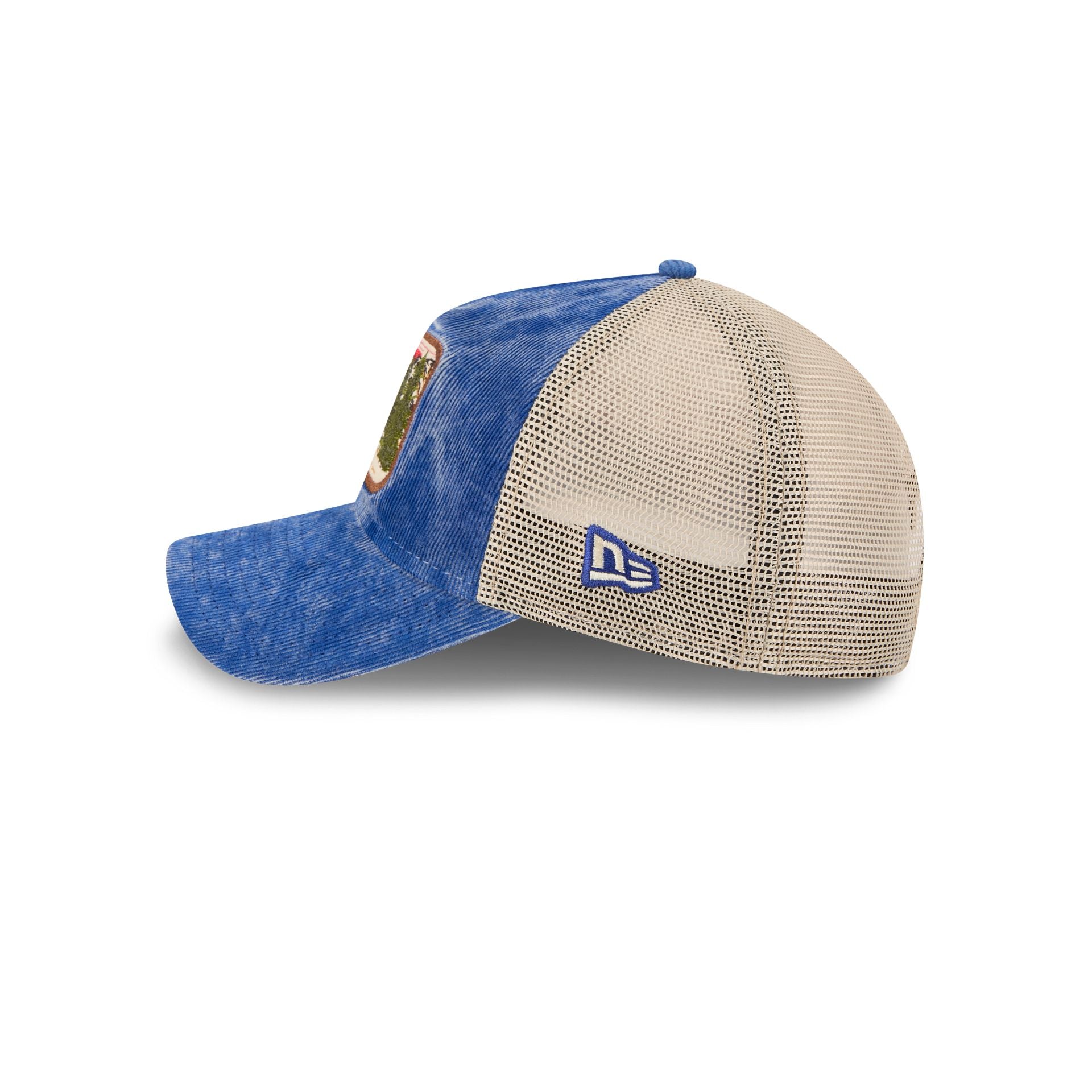 New York Giants Vintage Landscape 9TWENTY A-Frame Trucker Hat - Image 5