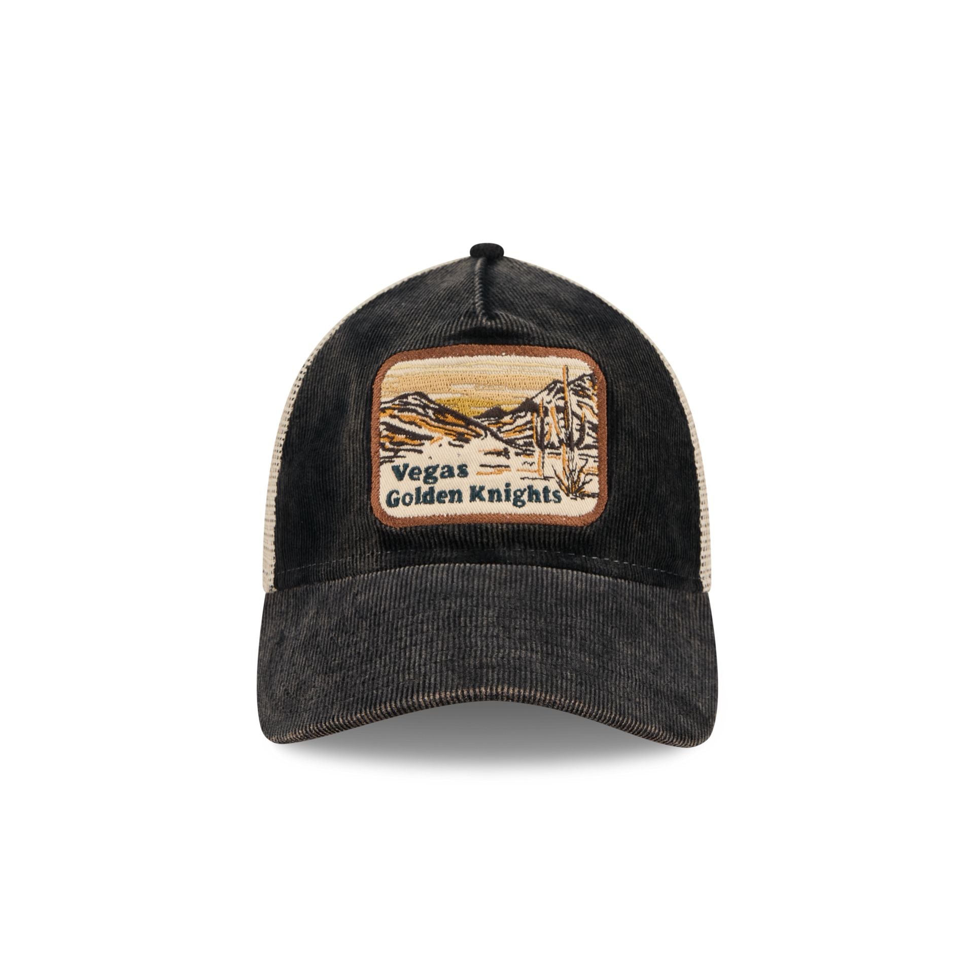 Vegas Golden Knights Vintage Landscape 9TWENTY A-Frame Trucker Hat - Image 2