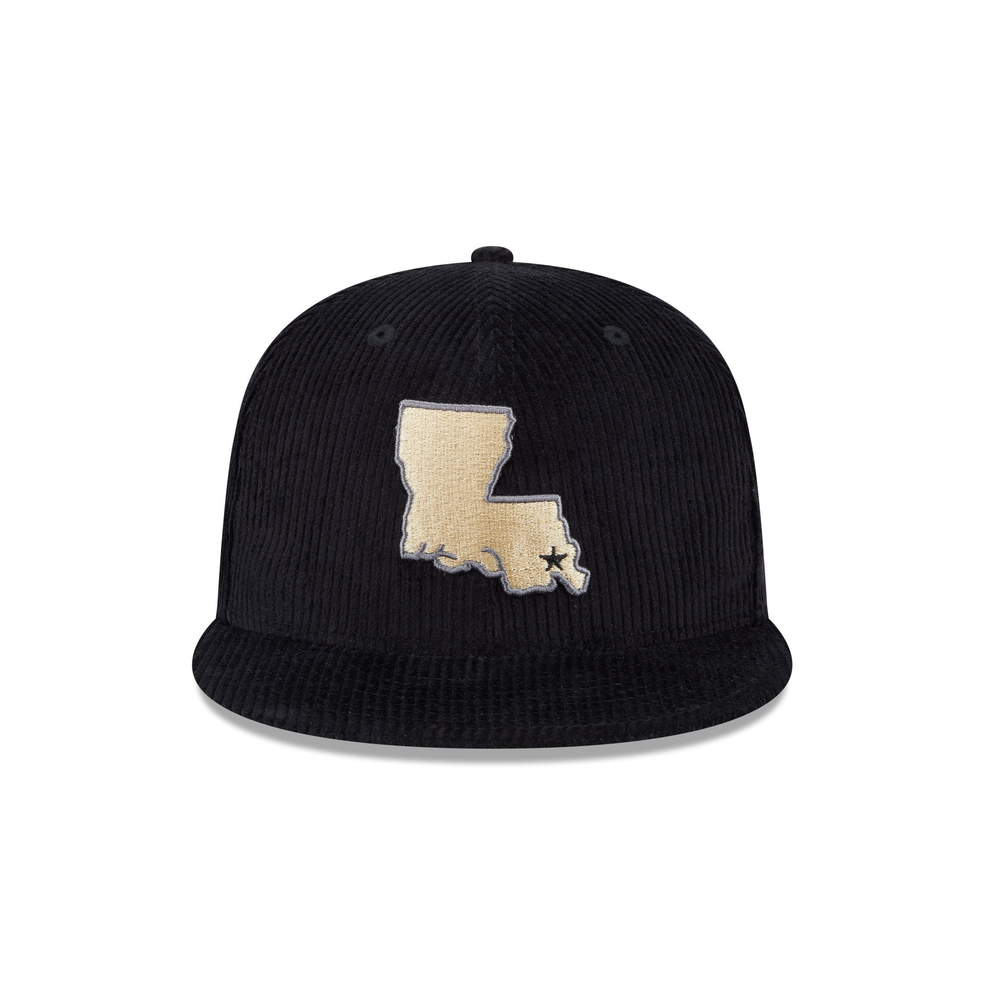 New Orleans Saints Color Pop Cord 59FIFTY Fitted Hat - Image 2
