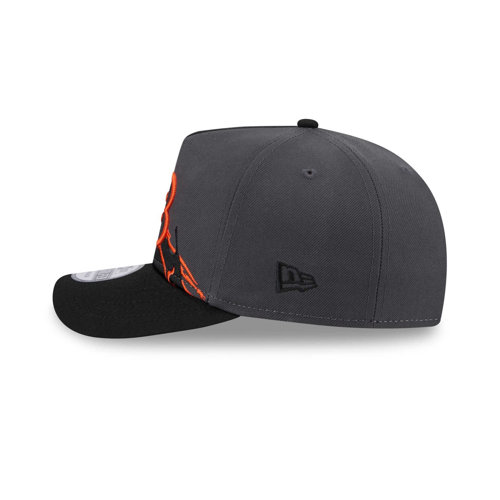 Cincinnati Bengals Graphite Brushstroke Golfer Hat - Image 4