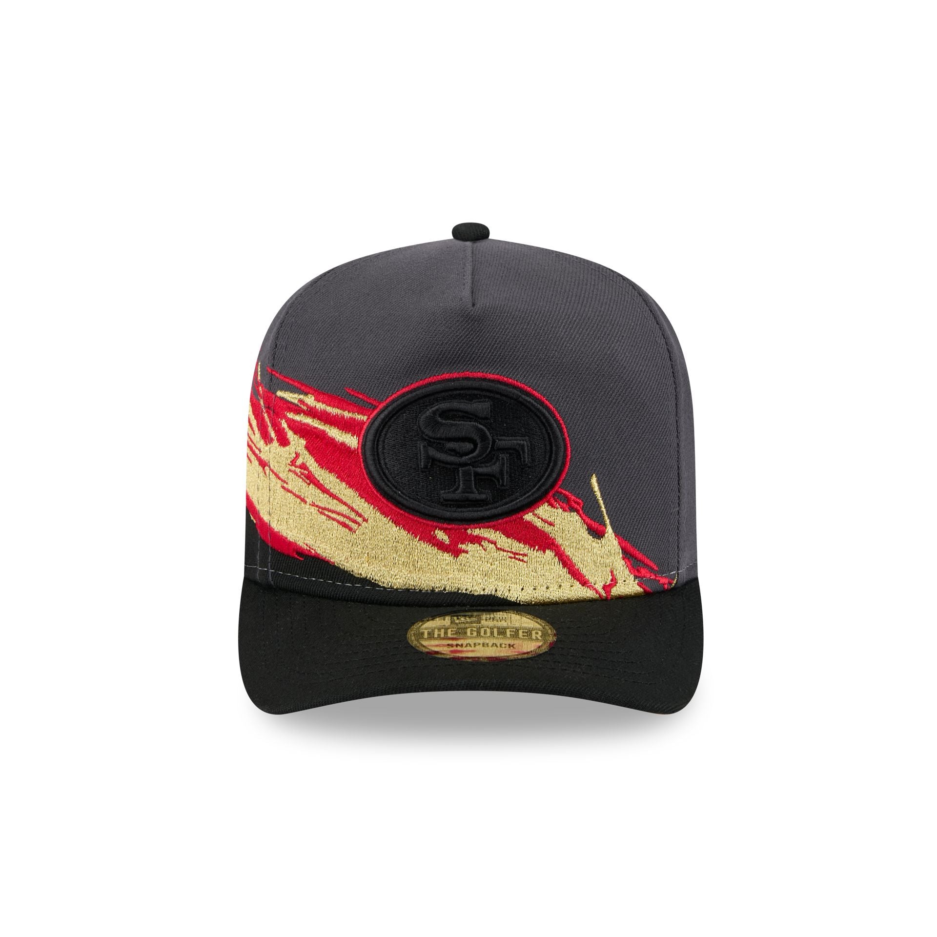 San Francisco 49ers Graphite Brushstroke Golfer Hat - Image 2