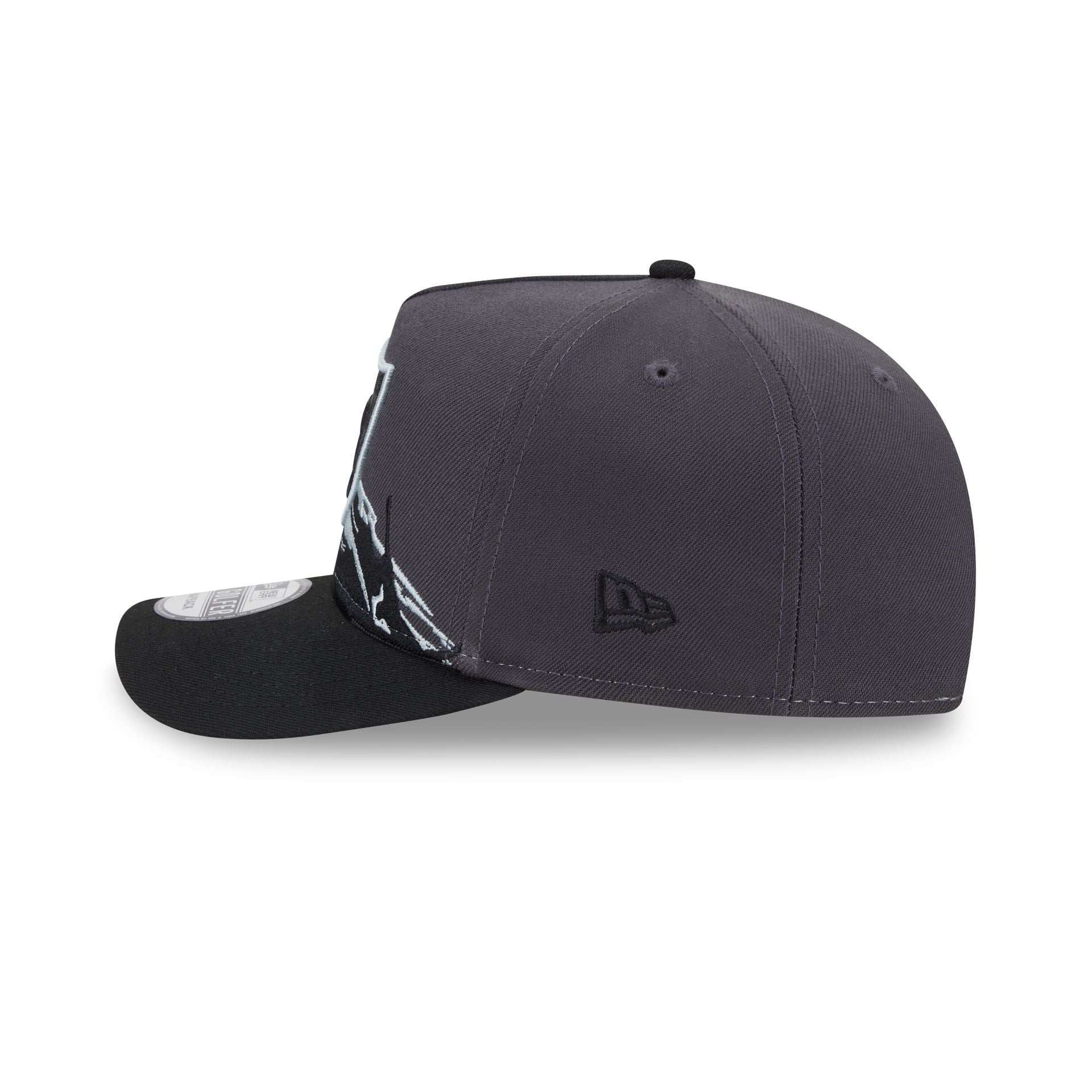 Las Vegas Raiders Graphite Brushstroke Golfer Hat - Image 4