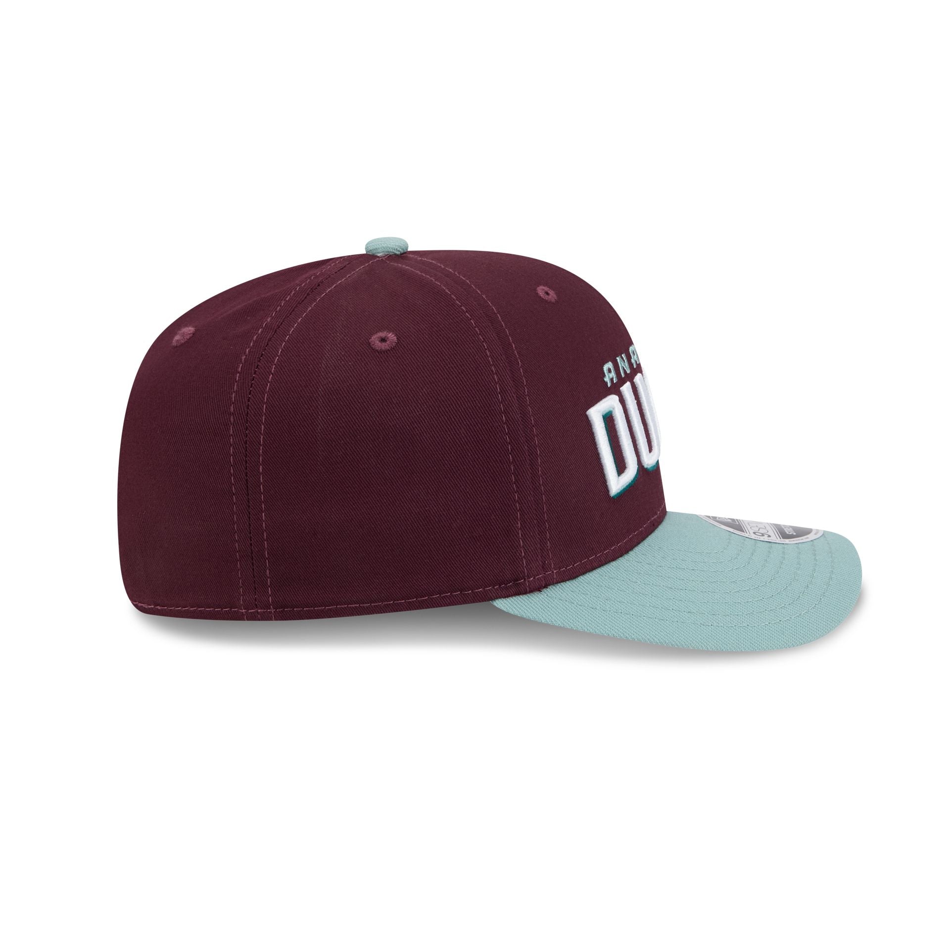 Anaheim Ducks Maroon 9SEVENTY Stretch-Snap Hat - Image 5