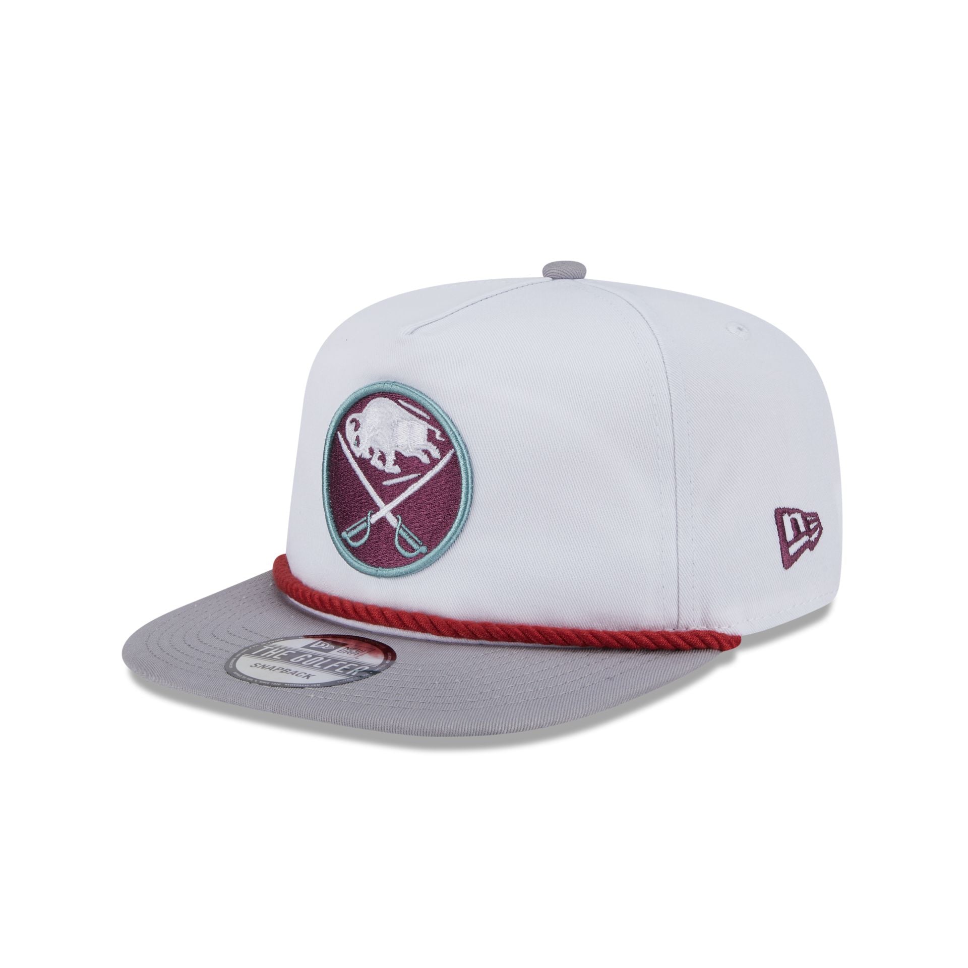 Buffalo Sabres Optic White Golfer Hat - Image 3