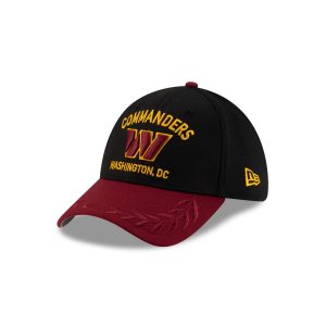 Washington Commanders 2025 Draft 39THIRTY Stretch Fit Hat