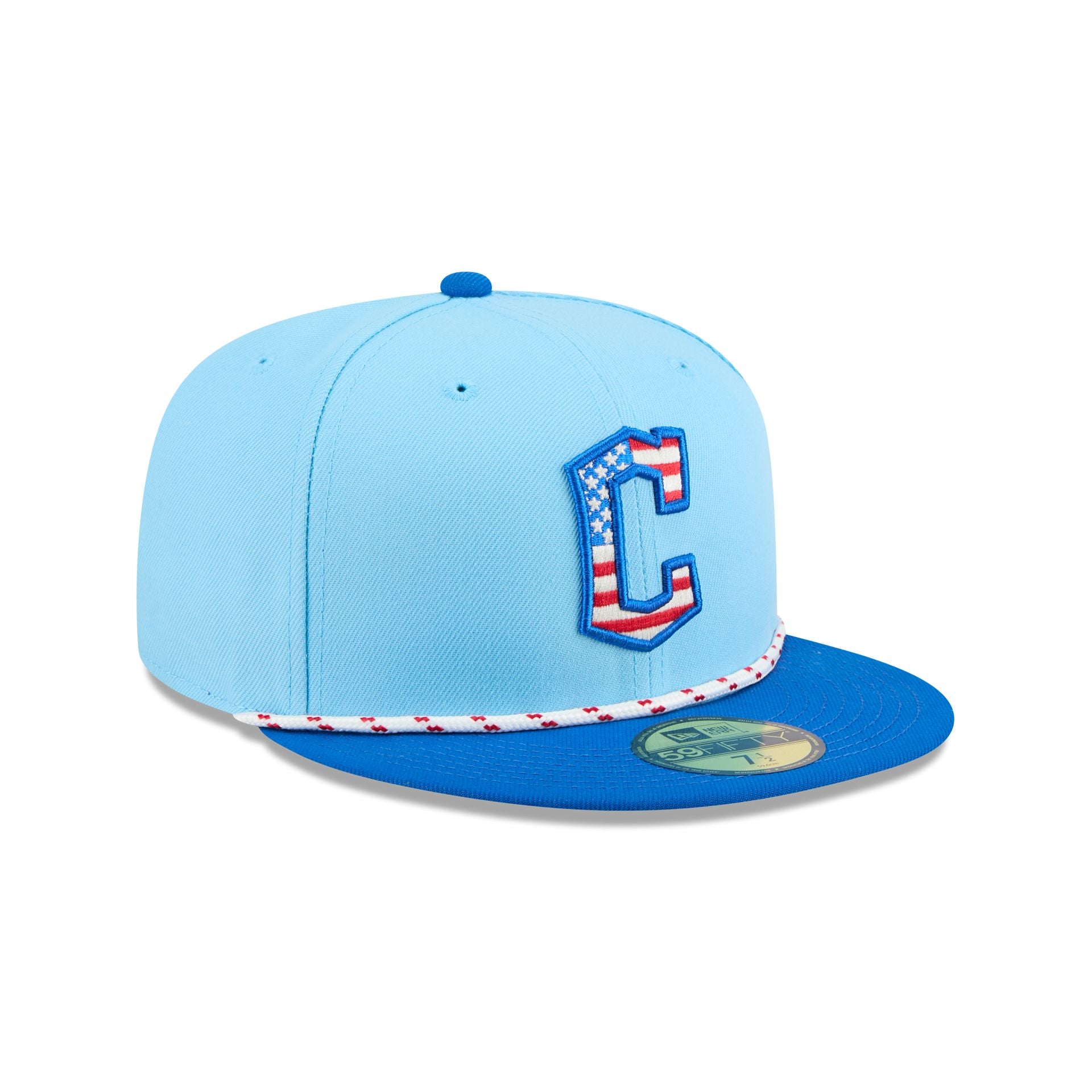 Cleveland Guardians Independence Day 2025 59FIFTY Fitted Hat - Image 3