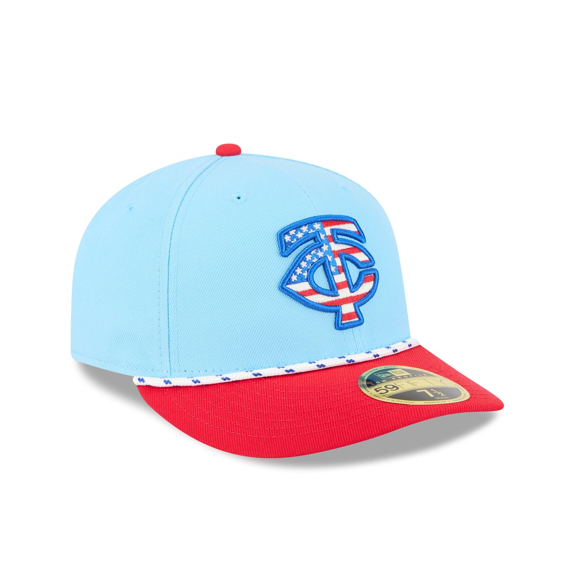 Minnesota Twins Independence Day 2025 Low Profile 59FIFTY Fitted Hat - Image 3
