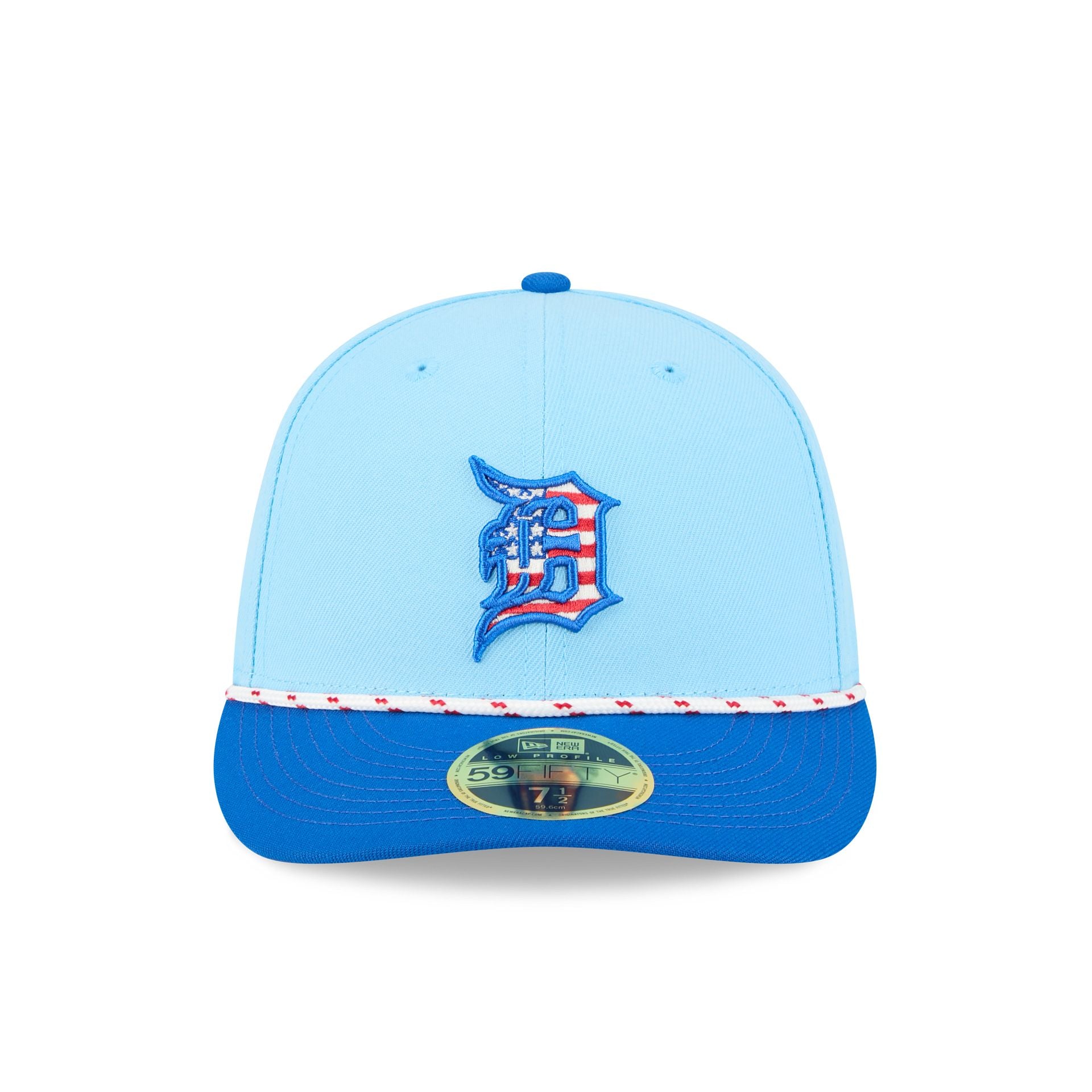 Detroit Tigers Independence Day 2025 Low Profile 59FIFTY Fitted Hat - Image 2