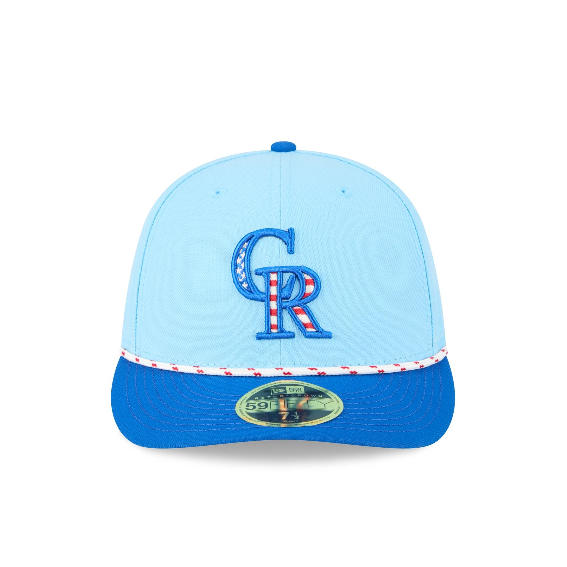 Colorado Rockies Independence Day 2025 Low Profile 59FIFTY Fitted Hat - Image 2