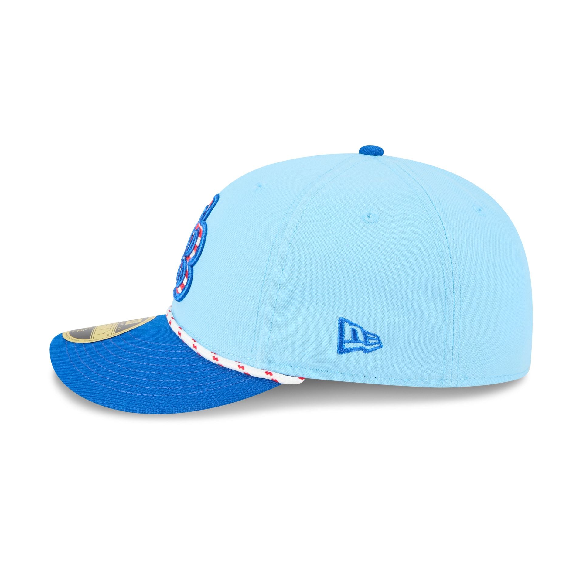 Tampa Bay Rays Independence Day 2025 Low Profile 59FIFTY Fitted Hat - Image 4