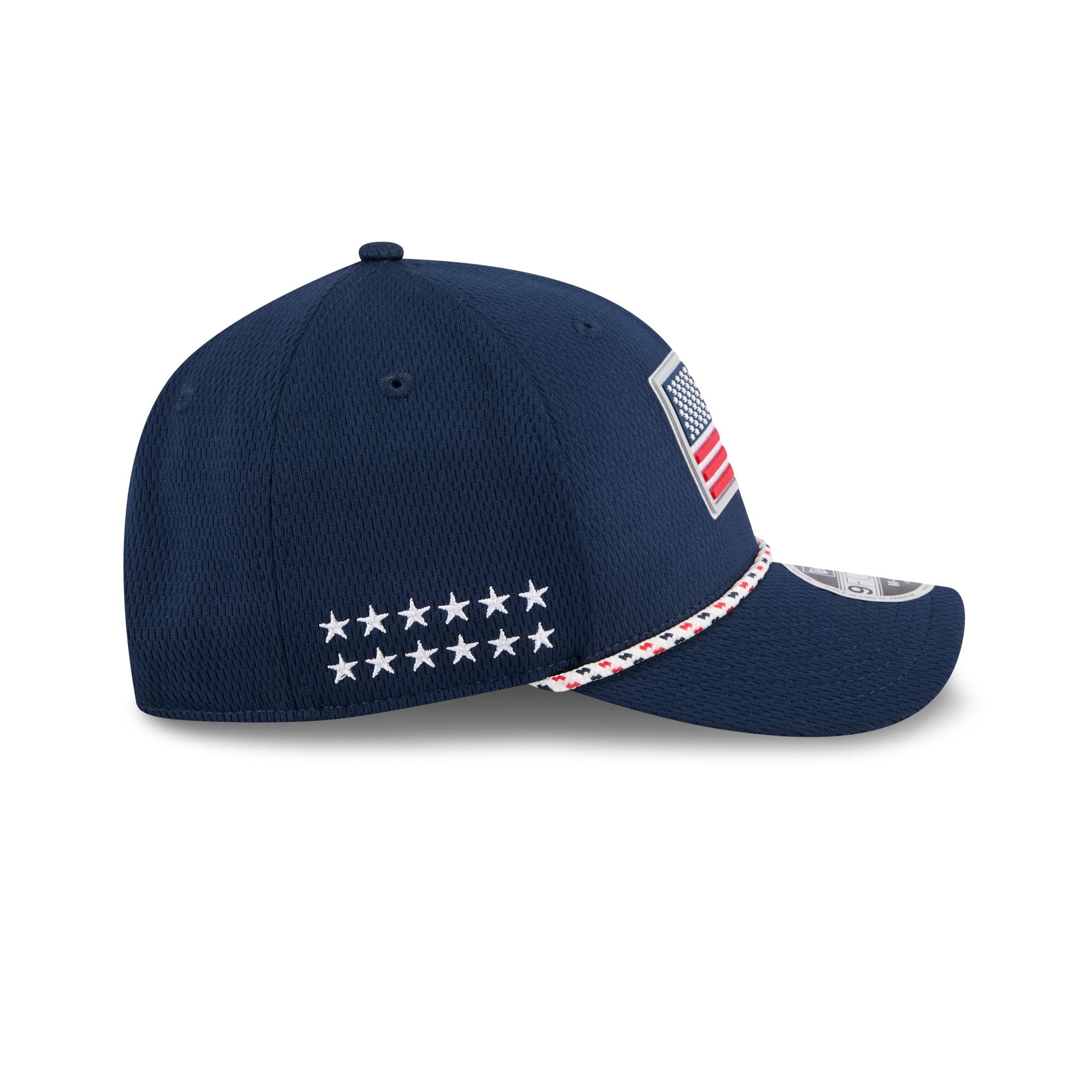 2025 Ryder Cup Team USA Flag 9FORTY M-Crown Snapback Hat - Image 4