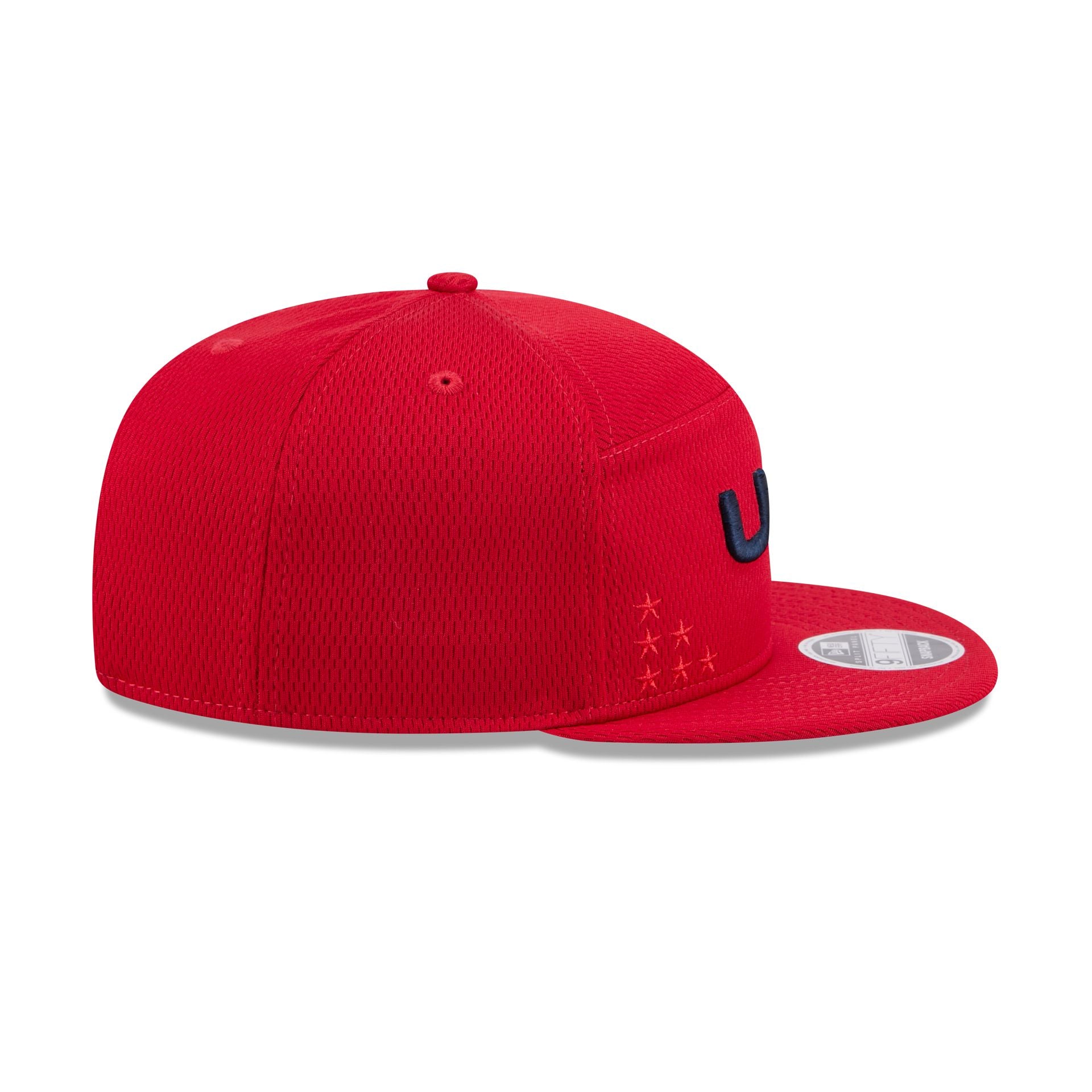 2025 Ryder Cup Team USA Red Split Panel 9FIFTY Snapback Hat - Image 5