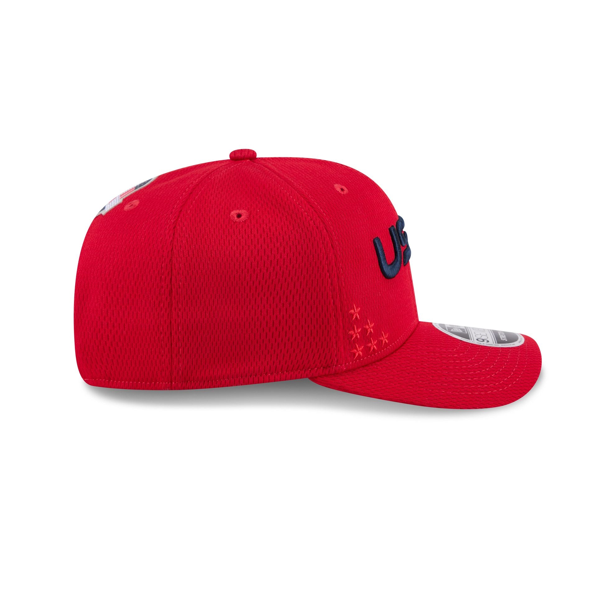 2025 Ryder Cup Team USA Red 9SEVENTY Stretch-Snap Hat - Image 5