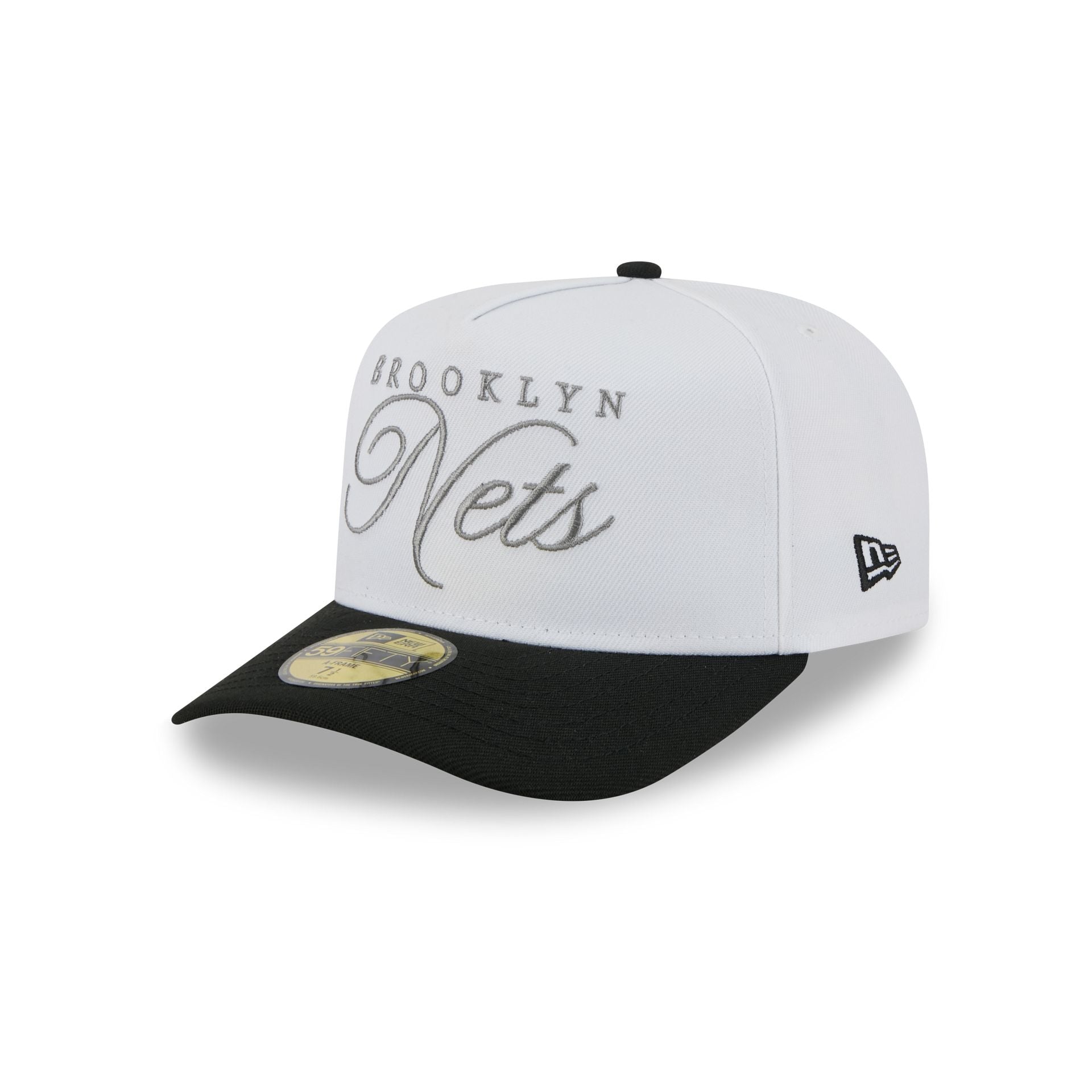Brooklyn Nets 2025 Draft 59FIFTY A-Frame Fitted Hat - Image 3