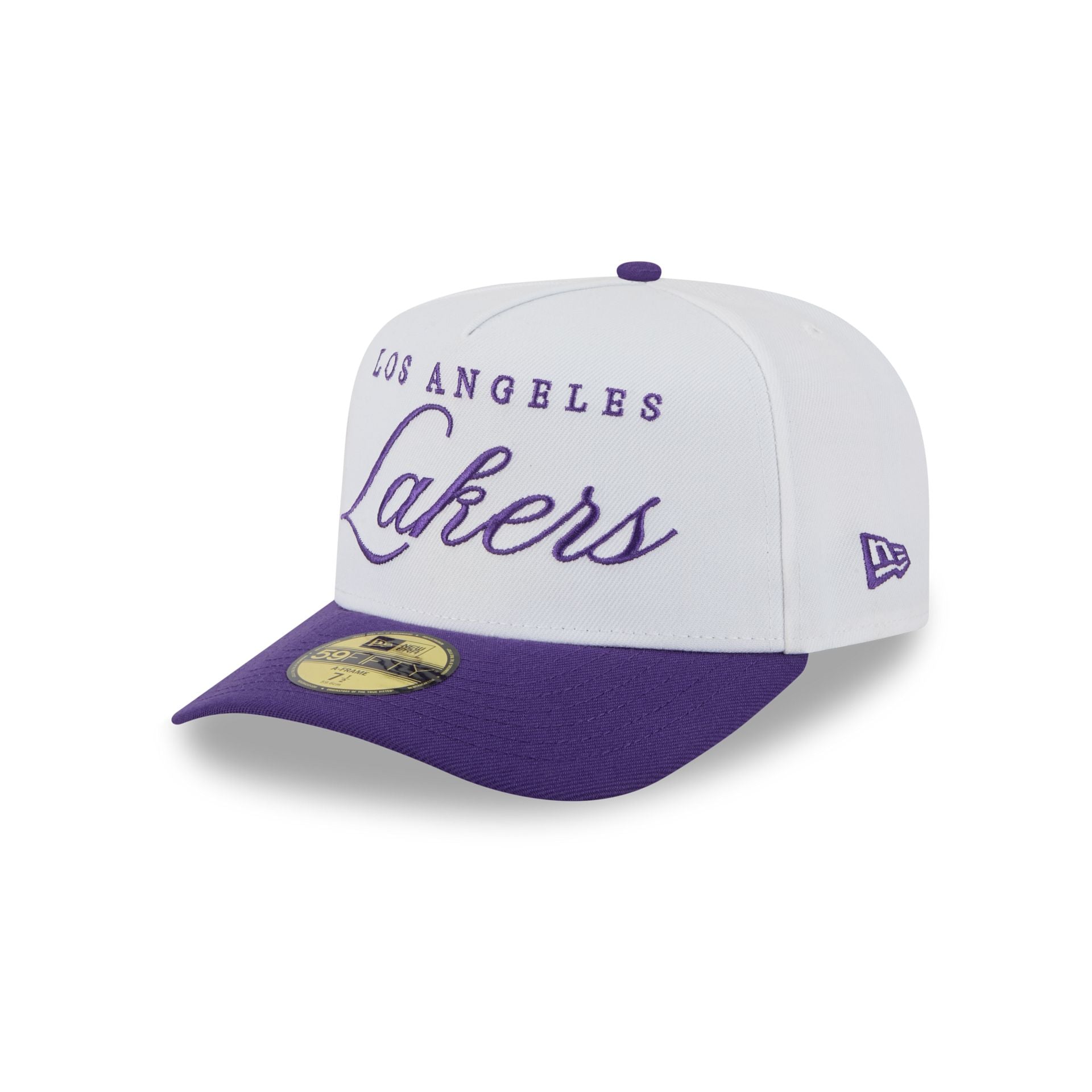 Los Angeles Lakers 2025 Draft 59FIFTY A-Frame Fitted Hat - Image 3