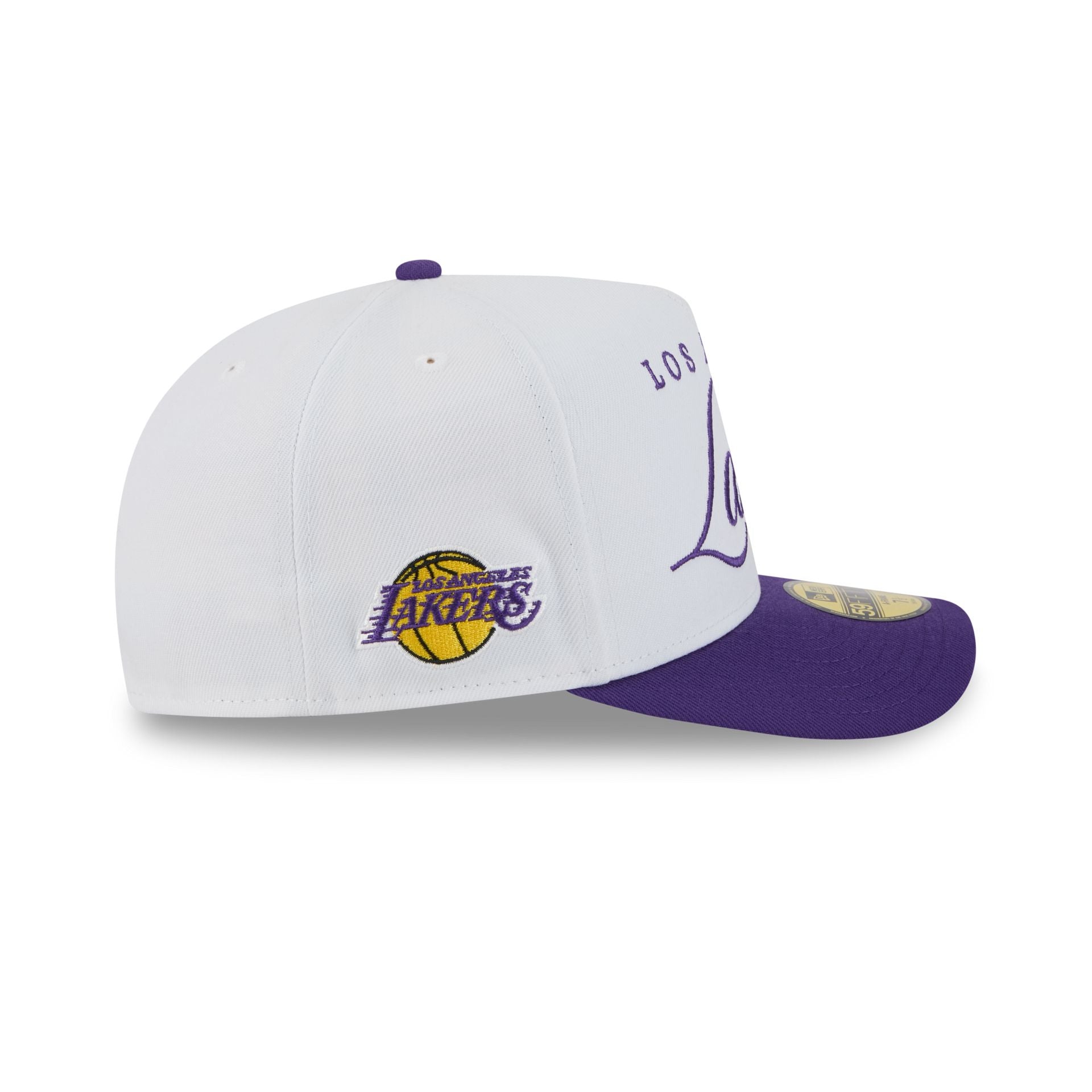 Los Angeles Lakers 2025 Draft 59FIFTY A-Frame Fitted Hat - Image 4