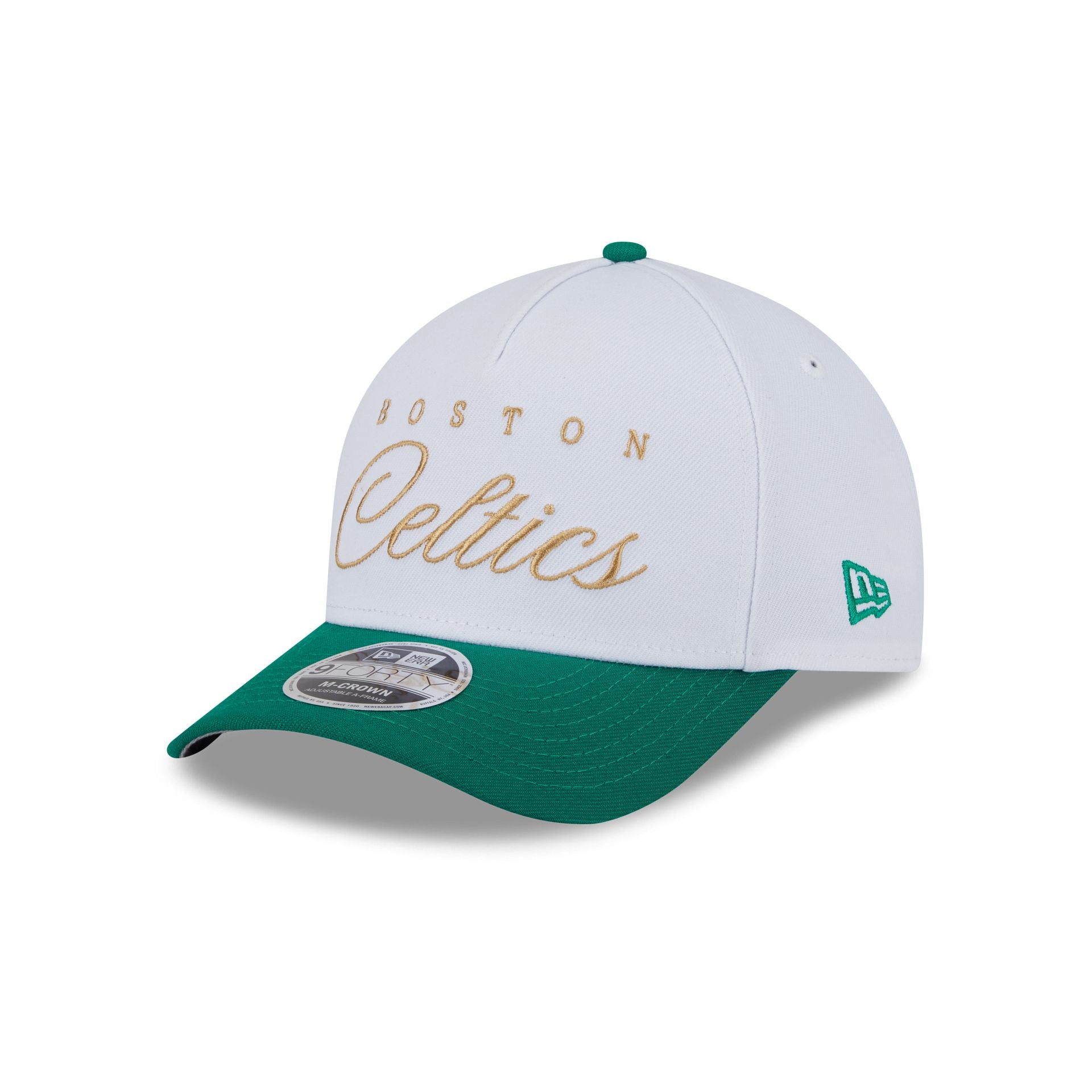 Boston Celtics 2025 Draft 9FORTY M-Crown A-Frame Snapback Hat - Image 3