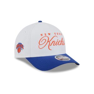 New York Knicks 2025 Draft 9FORTY M-Crown A-Frame Snapback Hat