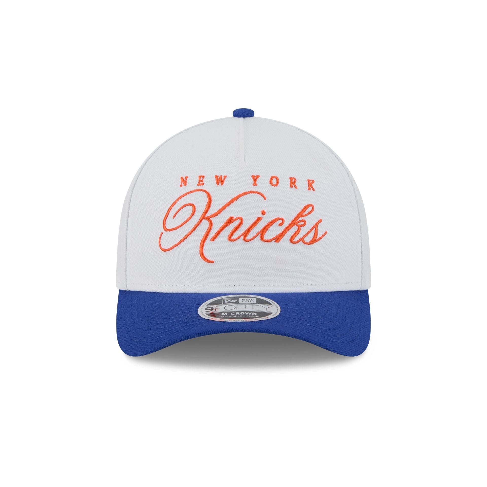 New York Knicks 2025 Draft 9FORTY M-Crown A-Frame Snapback Hat - Image 2