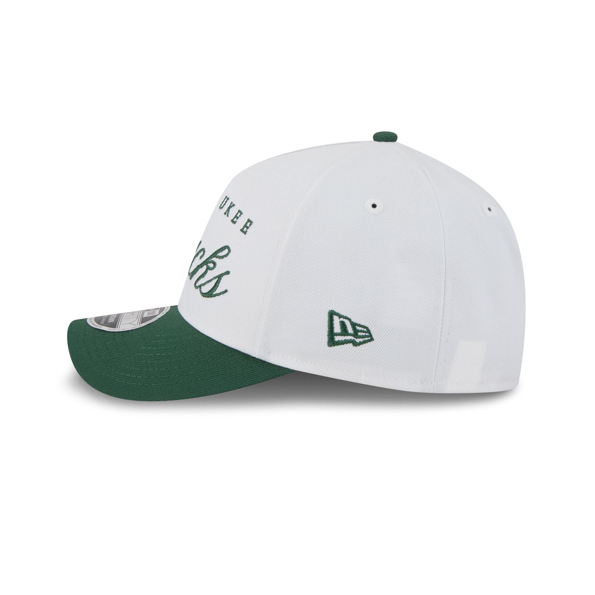 Milwaukee Bucks 2025 Draft 9FORTY M-Crown A-Frame Snapback Hat - Image 5