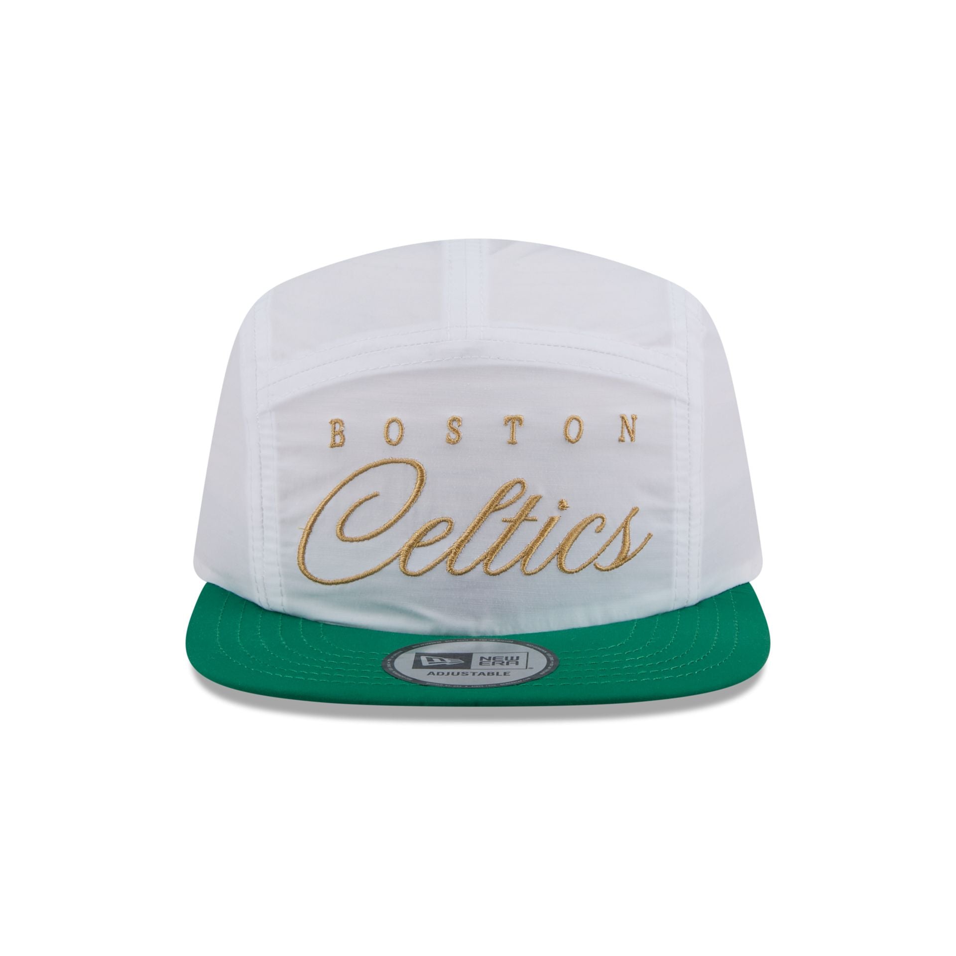 Boston Celtics 2025 Draft Camper Strapback Hat - Image 2