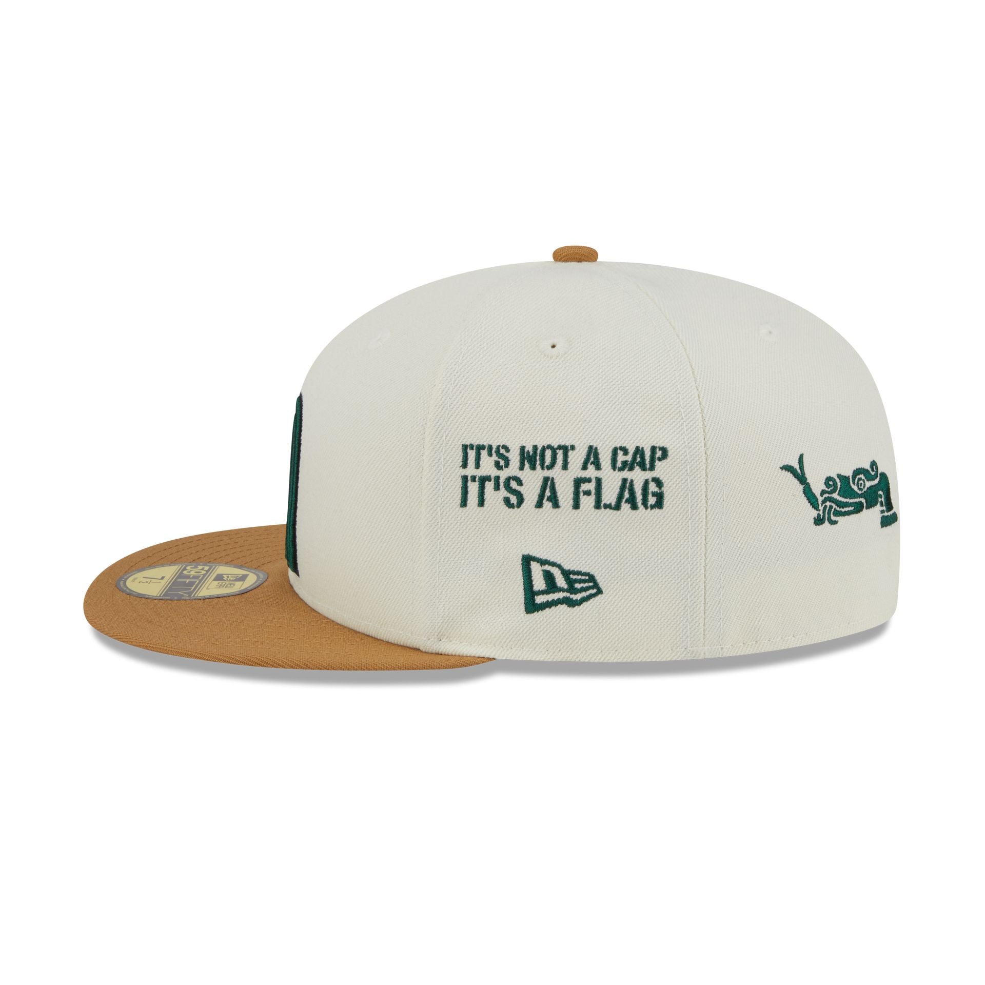 Mexico Baseball New Era Anniversary Logos White 59FIFTY Fitted Hat - Image 4