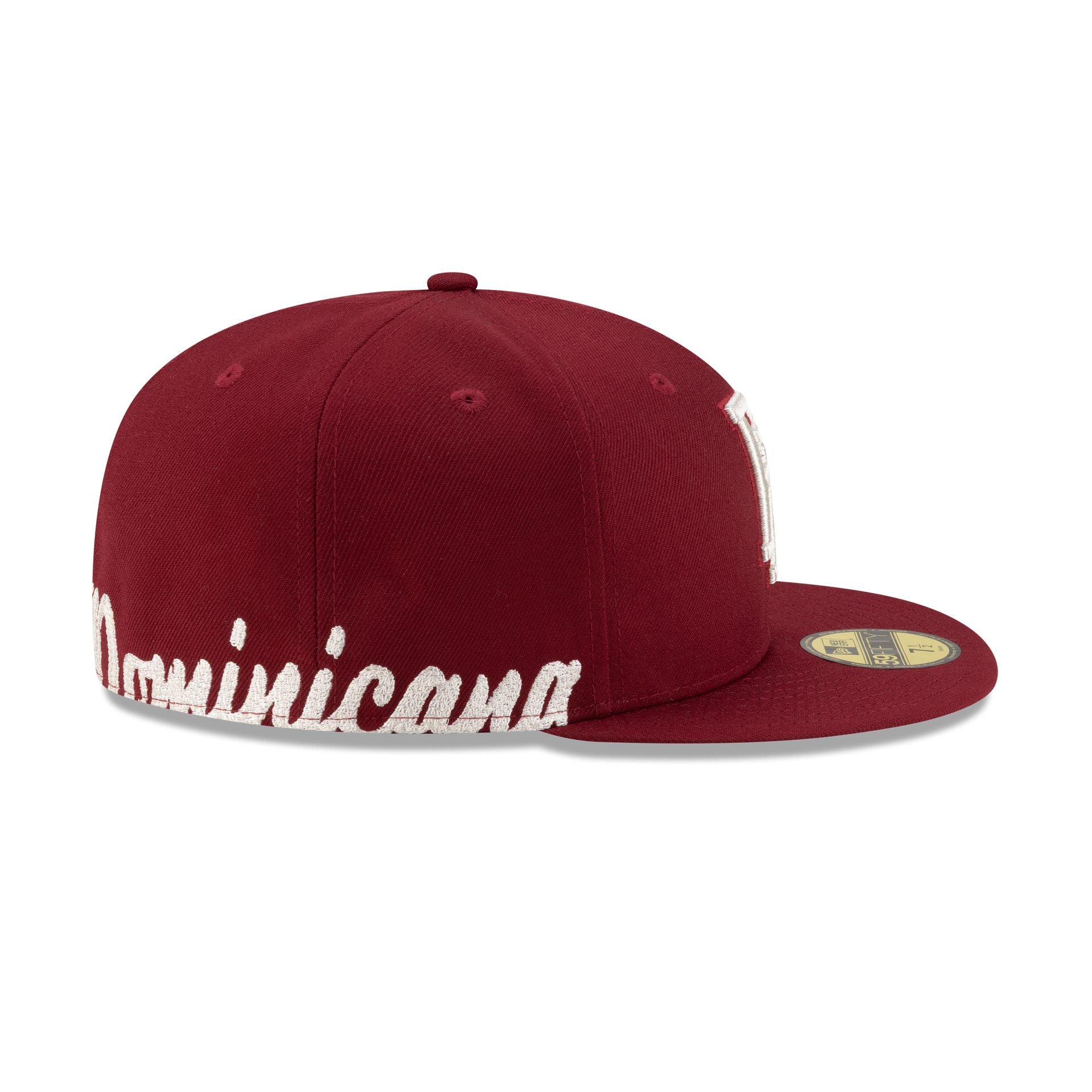 Dominican Republic Maroon 59FIFTY Fitted Hat - Image 4