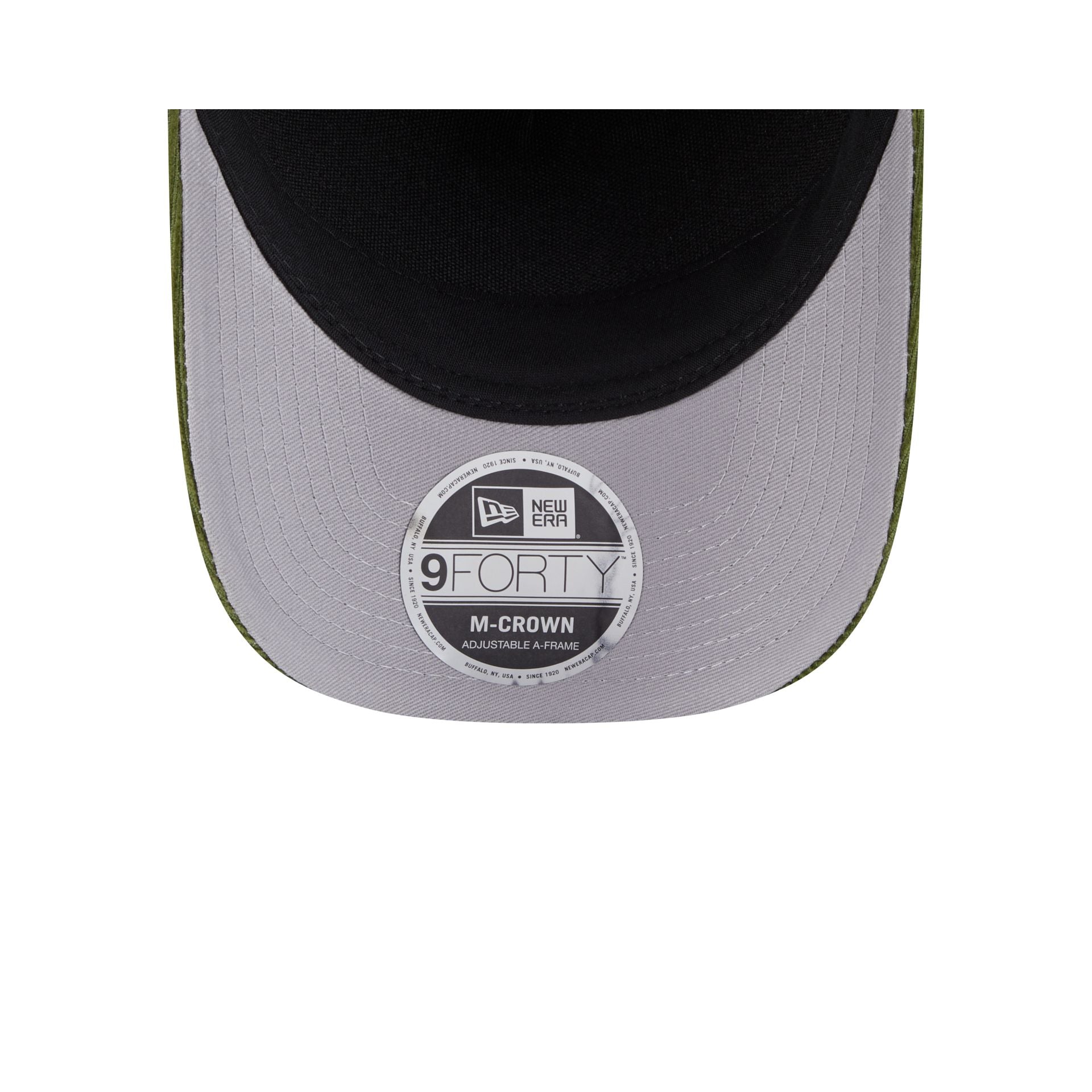 Club Necaxa Olive Corduroy 9FORTY M-Crown Snapback Hat - Image 7