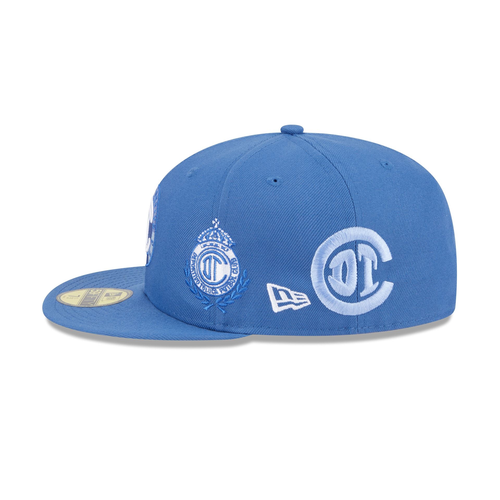 Deportivo Toluca FC Indigo 59FIFTY Fitted Hat - Image 5