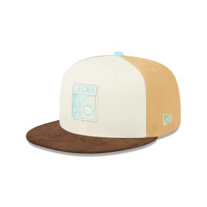 Club León Tan 59FIFTY Fitted Hat