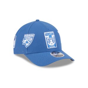 Club Tigres UANL Indigo 9FORTY M-Crown A-Frame Trucker Hat