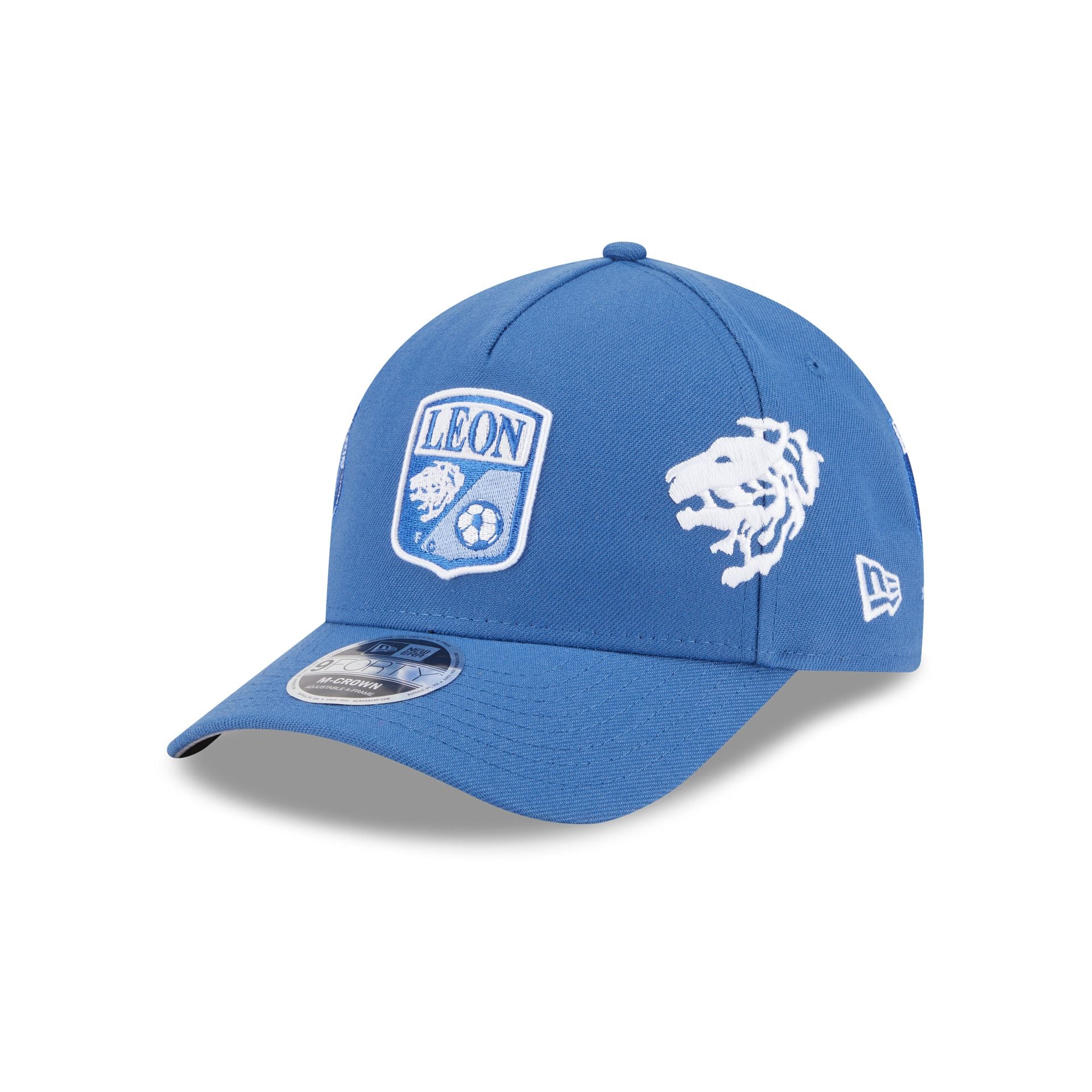 Club León Indigo 9FORTY M-Crown A-Frame Trucker Hat - Image 3