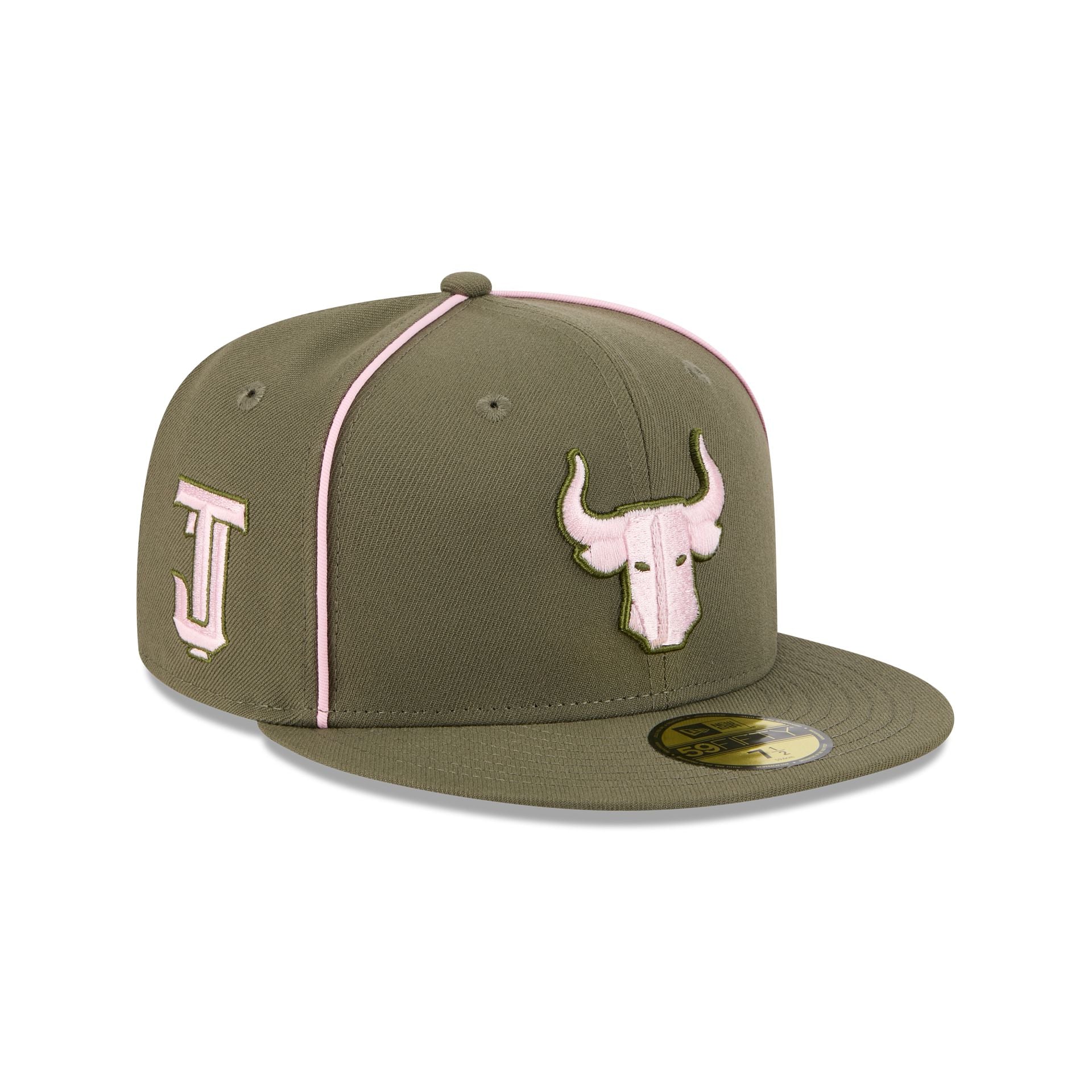 Toros de Tijuana Olive 59FIFTY Fitted Hat