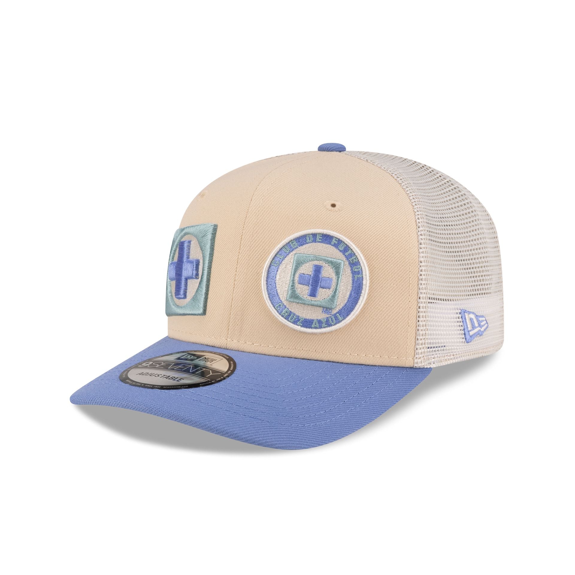 Cruz Azul Dual Logo 9SEVENTY Trucker Hat - Image 3