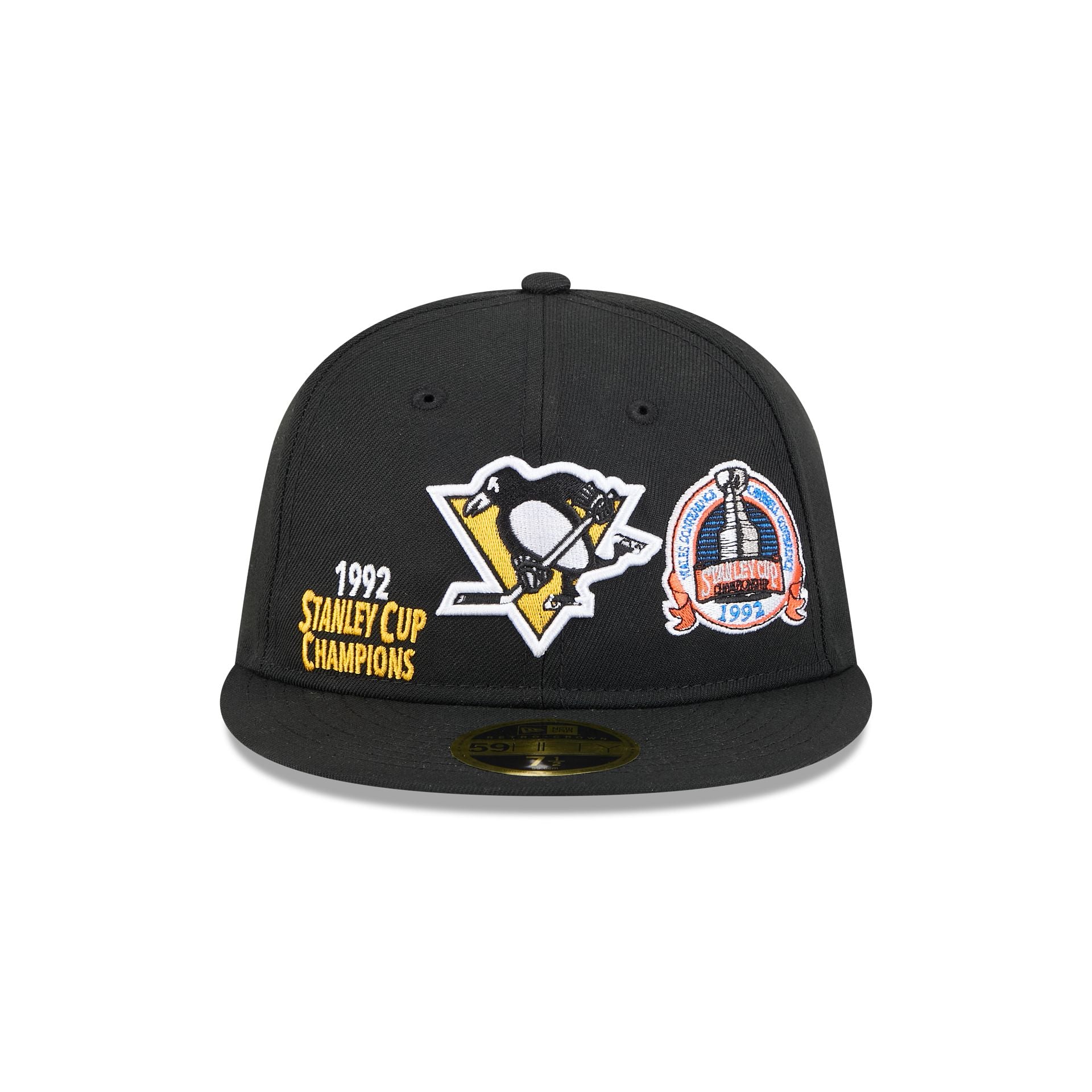 Pittsburgh Penguins Championship Pack Retro Crown 59FIFTY Fitted Hat - Image 2