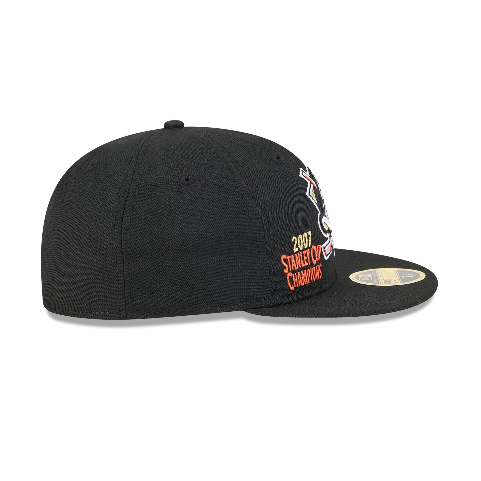 Anaheim Ducks Championship Pack Retro Crown 59FIFTY Fitted Hat - Image 5