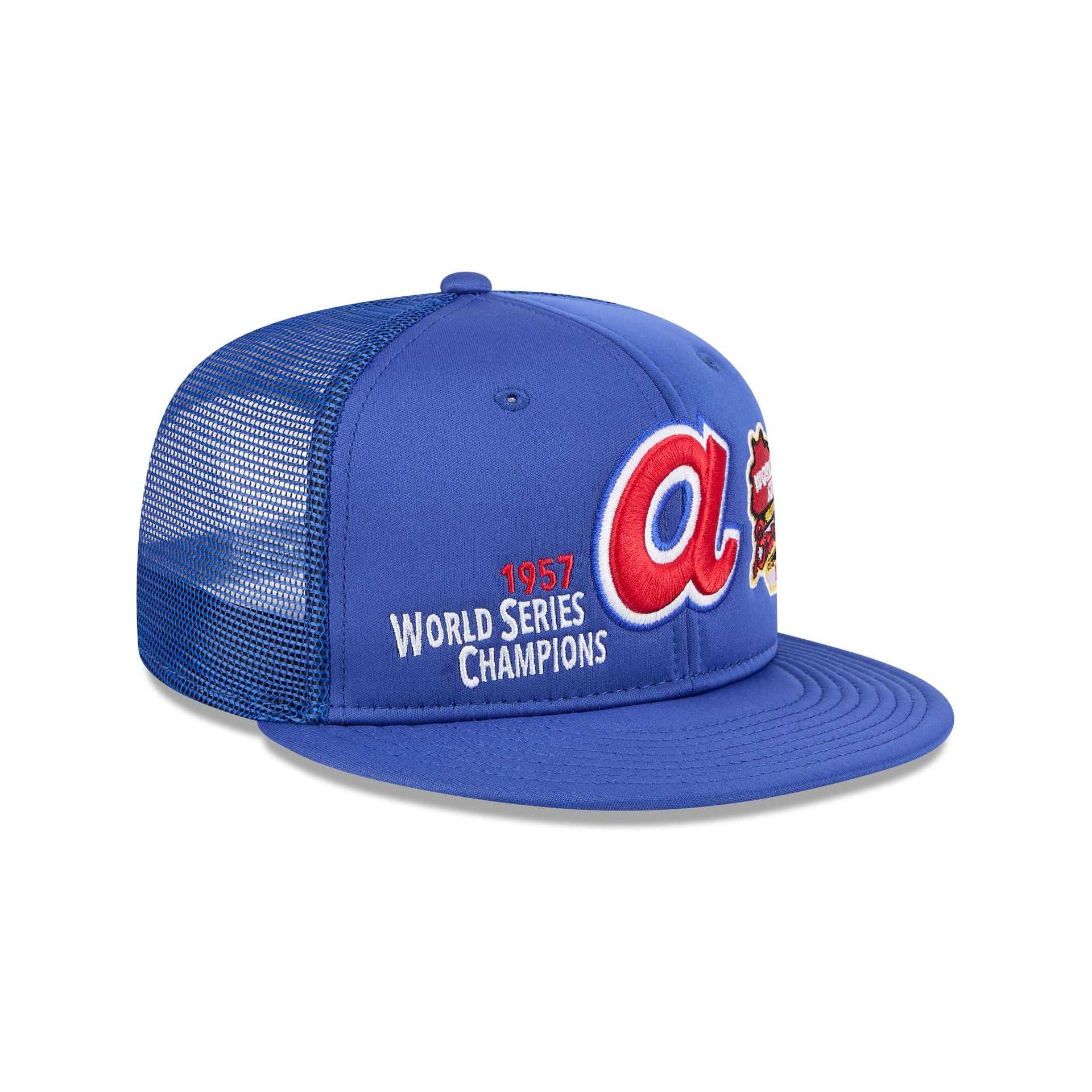 Atlanta Braves Championship Pack 9FIFTY Trucker Hat - Image 3