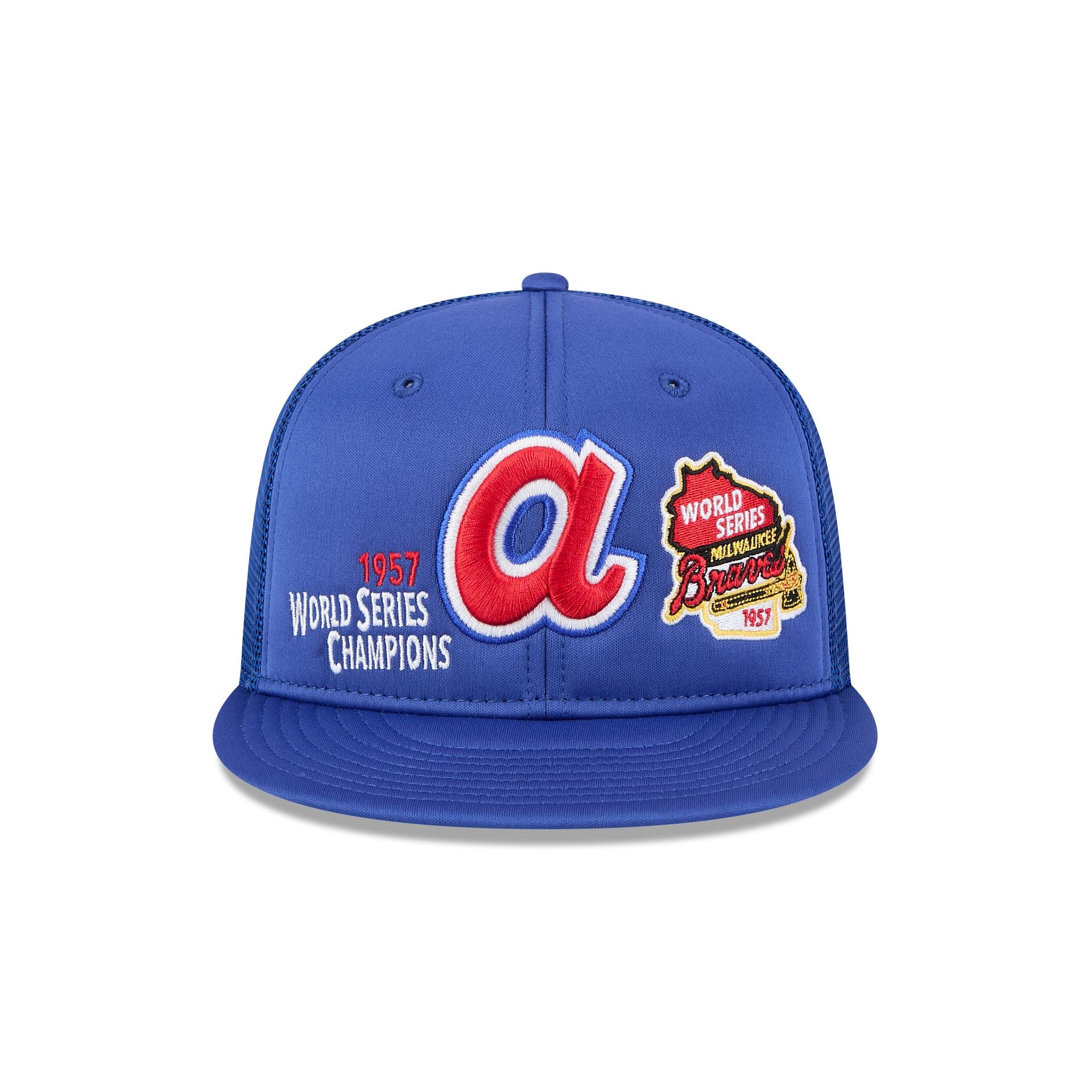 Atlanta Braves Championship Pack 9FIFTY Trucker Hat - Image 2