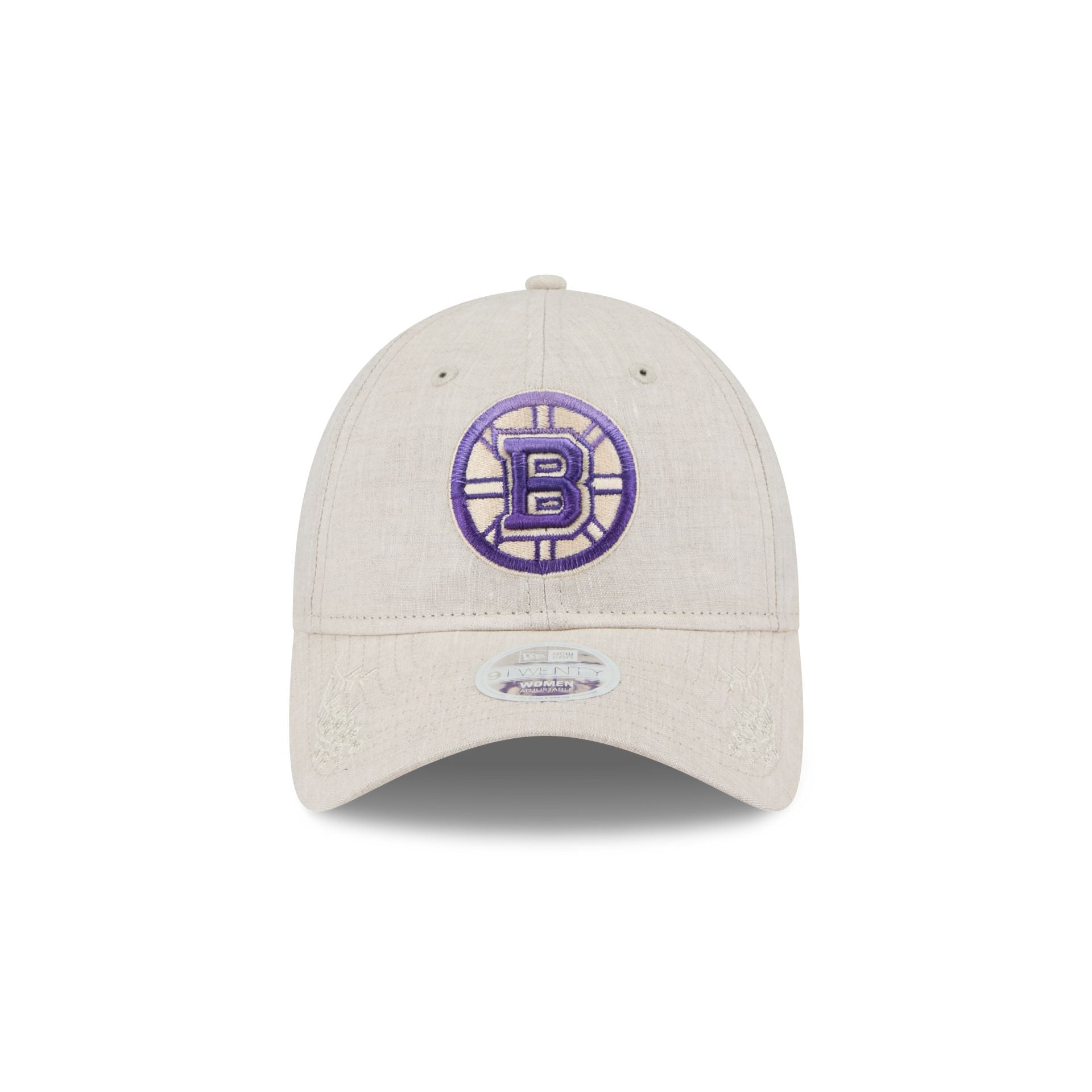 Boston Bruins Floral Women's 9TWENTY Adjustable Hat - Image 2