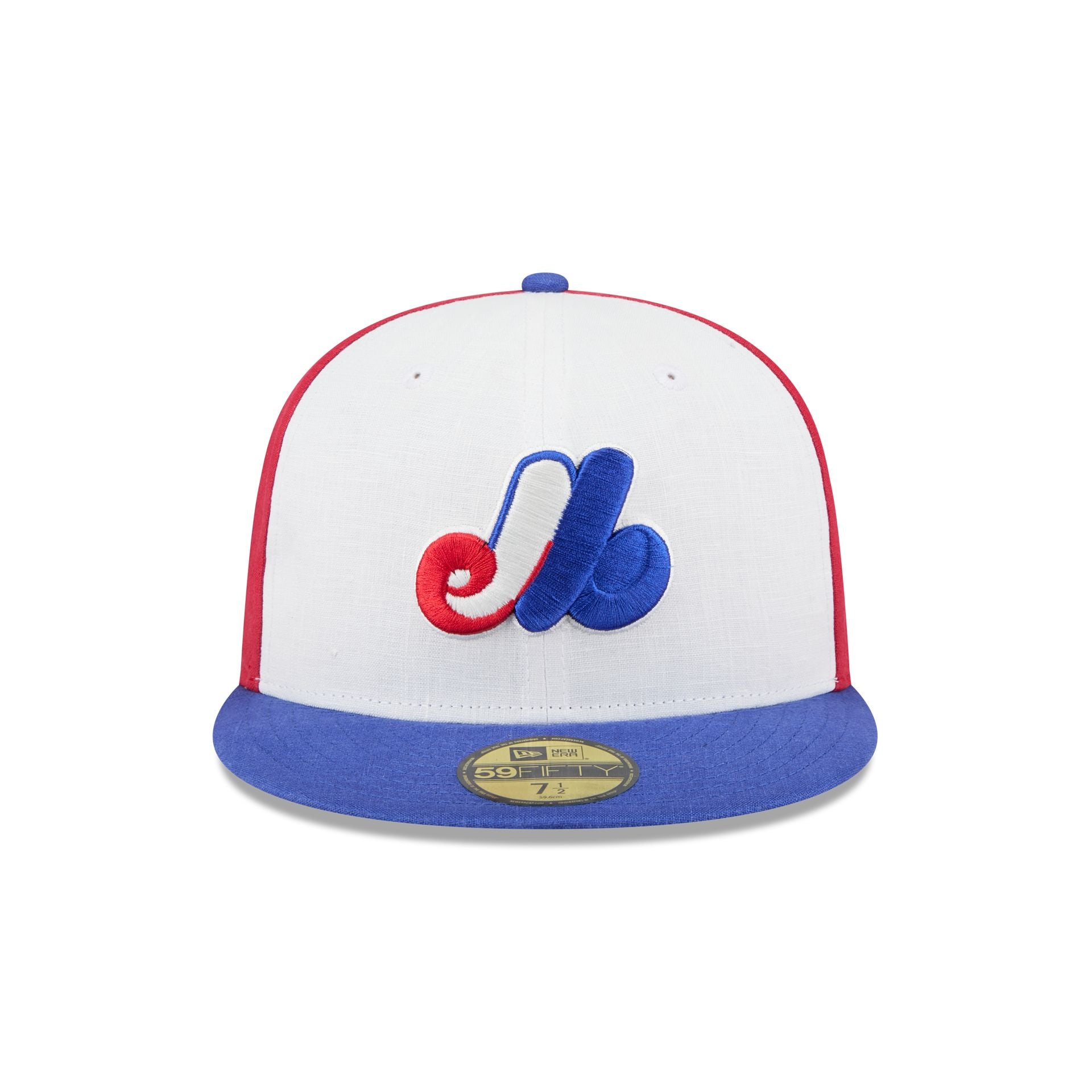 Team Linen Montreal Expos 59FIFTY Fitted Hat - Image 2