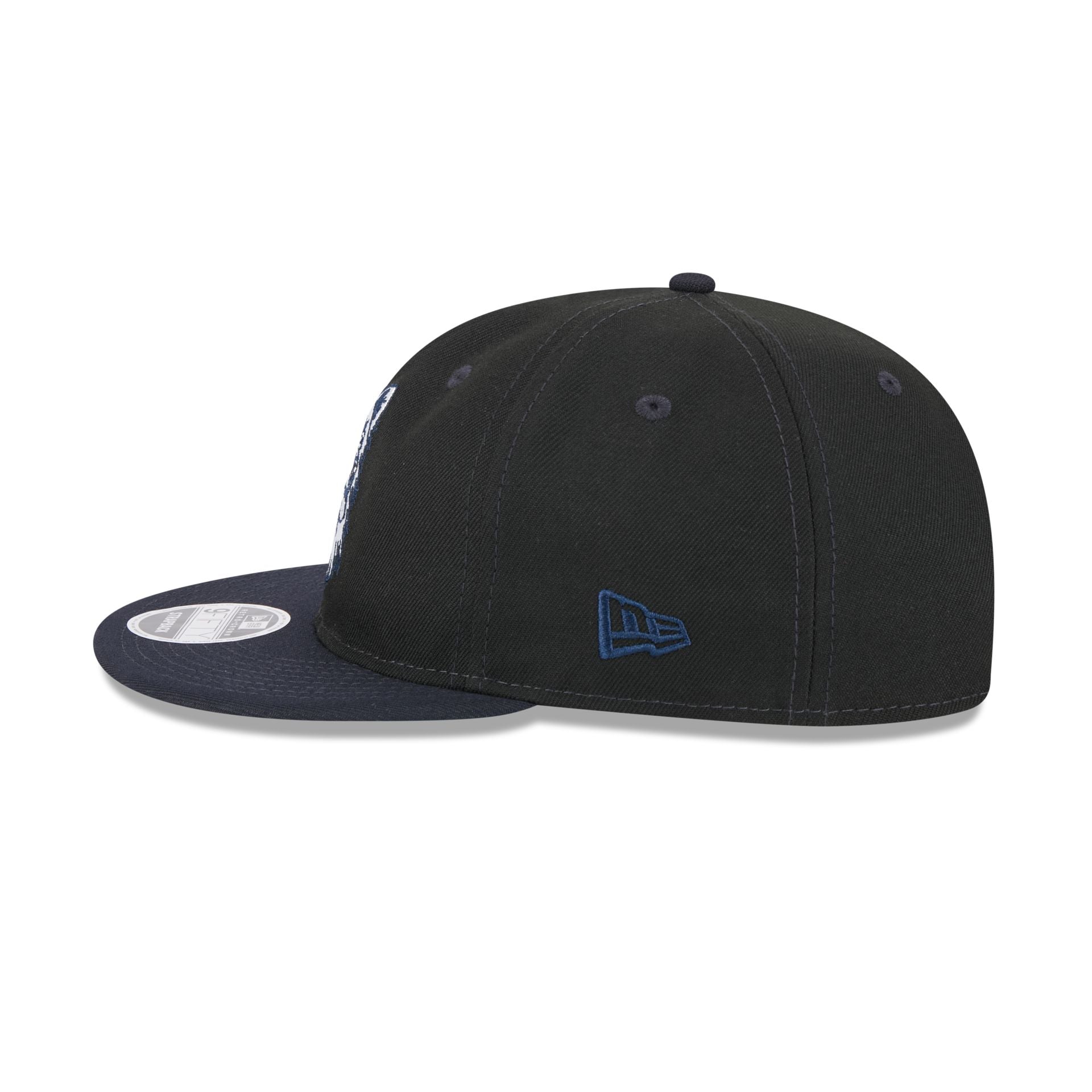 Connecticut Huskies Tournament Side Patch Retro Crown 9FIFTY Strapback Hat - Image 5